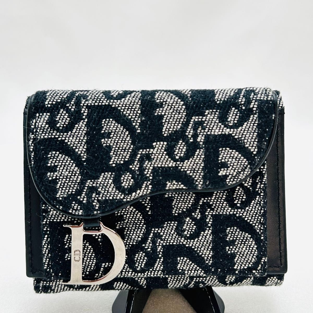 極美品 Christian Dior ディオール 折り財布 トロッター サドル 極美品 Christian Dior ディオール 折り財布 トロッター サドル