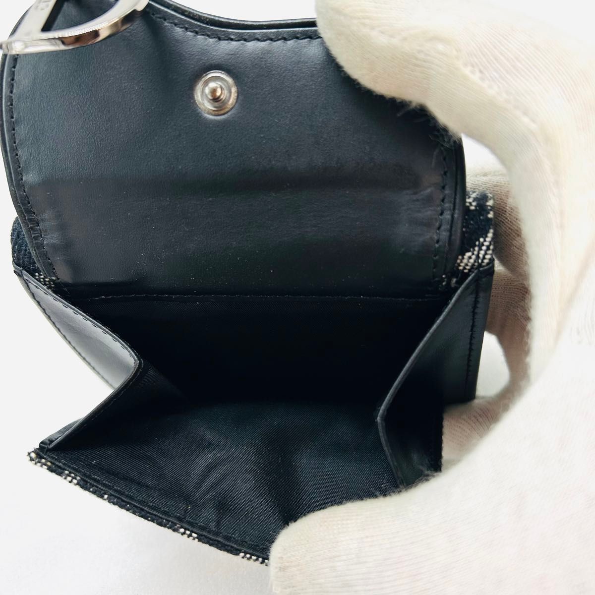 極美品 Christian Dior ディオール 折り財布 トロッター サドル 極美品 Christian Dior ディオール 折り財布 トロッター サドル
