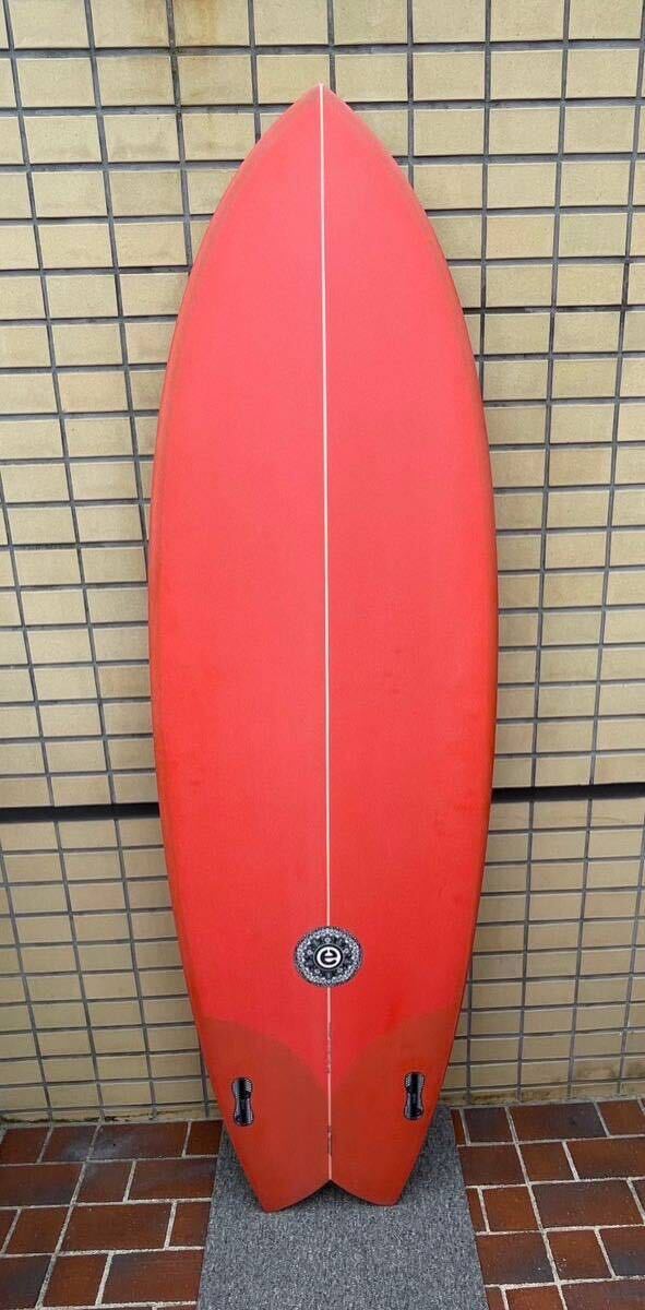 【新品未使用】ELEMENTsurfboard TWIN FISH 6.0 orangeエレメントサーフボード ツインフィッシュ　オーストラリア　バイロンベイ_画像3