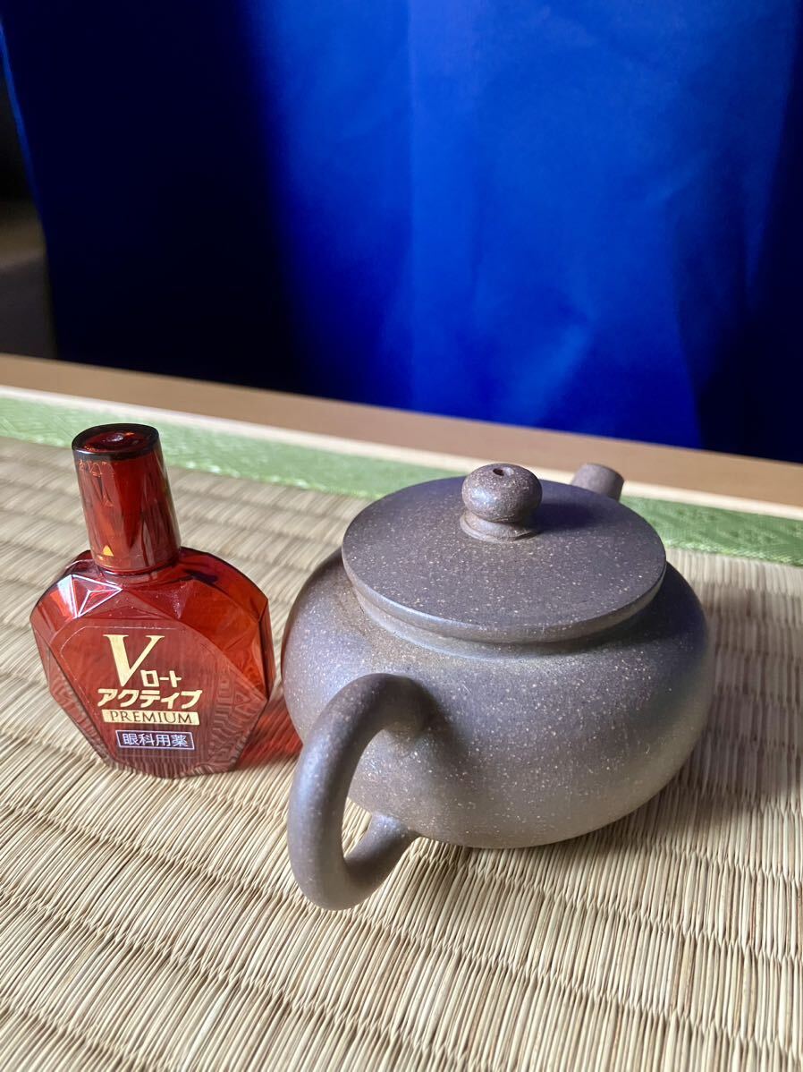 中国茶器 煎茶道具 宜興紫砂 急須 時代物 唐物 茶道具 茶器 中国美術 在銘_画像10