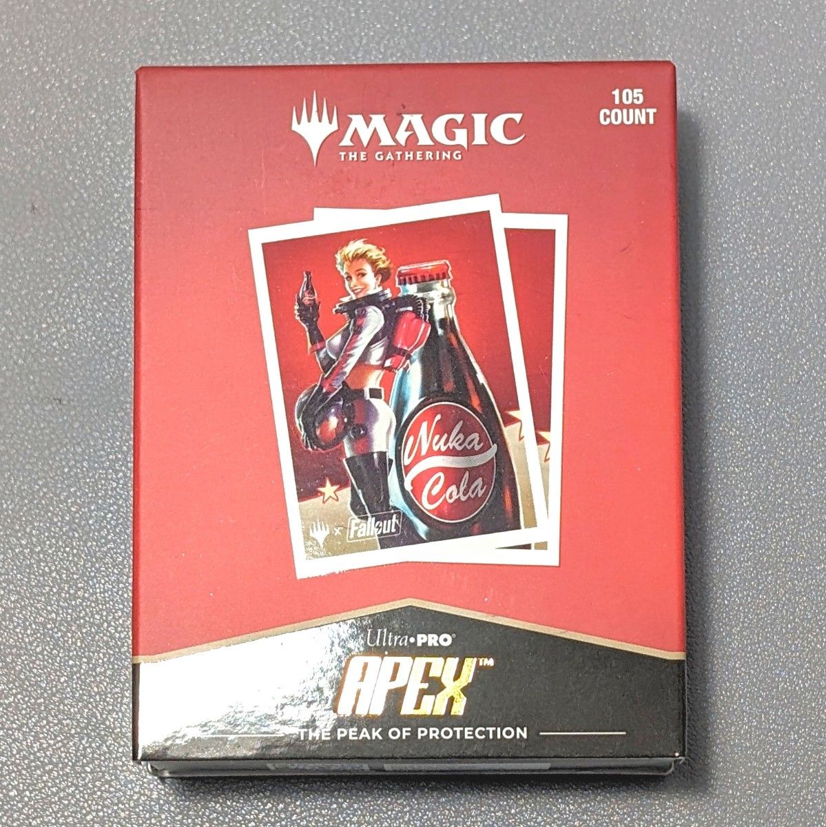 未使用】MTG×Fallout ヌカ・コーラ ピンナップ スリーブ 105枚 未使用】MTG×Fallout ヌカ・コーラ ピンナップ スリーブ 105枚