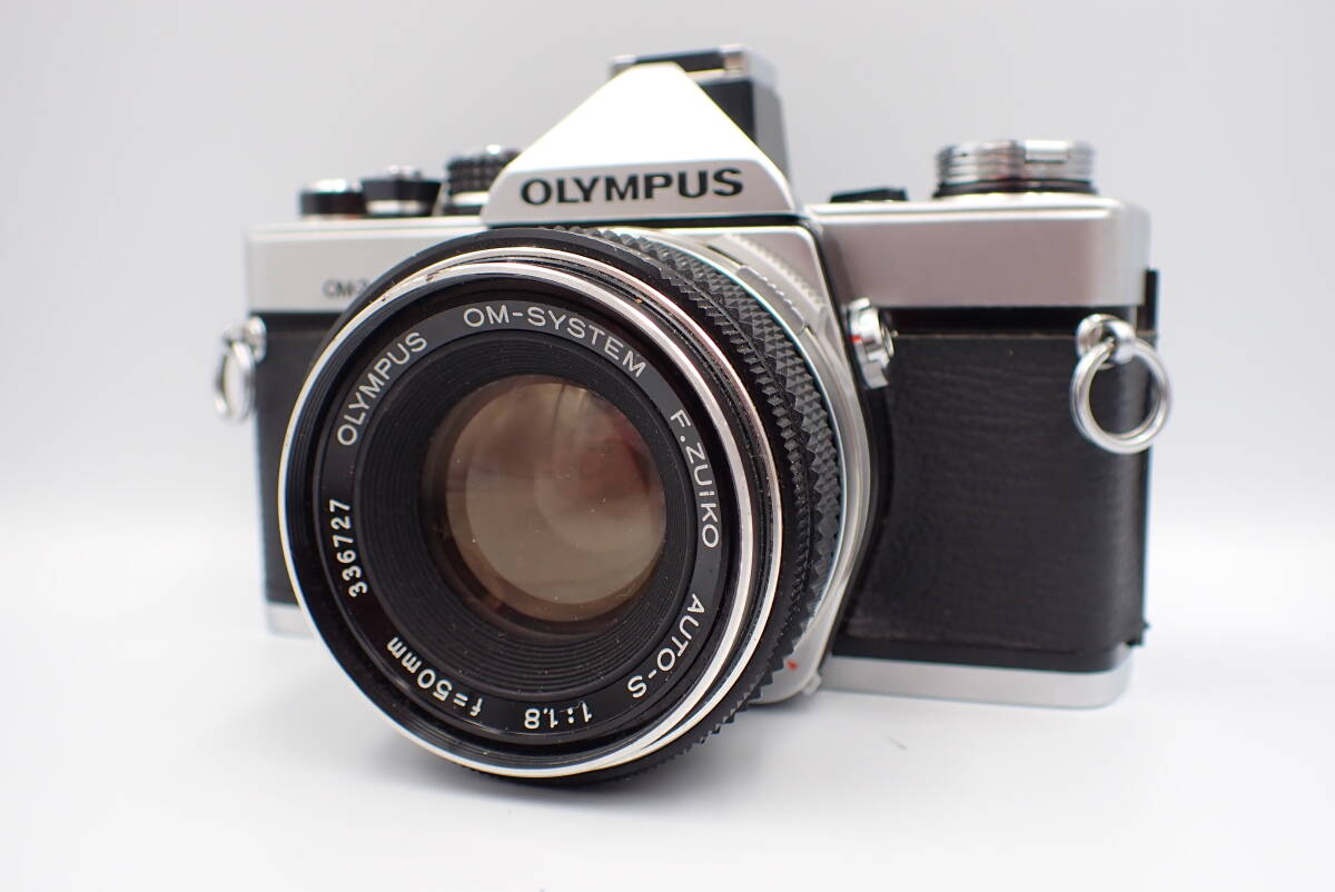 【ジャンク】Olympus オリンパス OM-2 OM-SYSTEM F.ZUIKO　50㎜　F:1.8_画像1