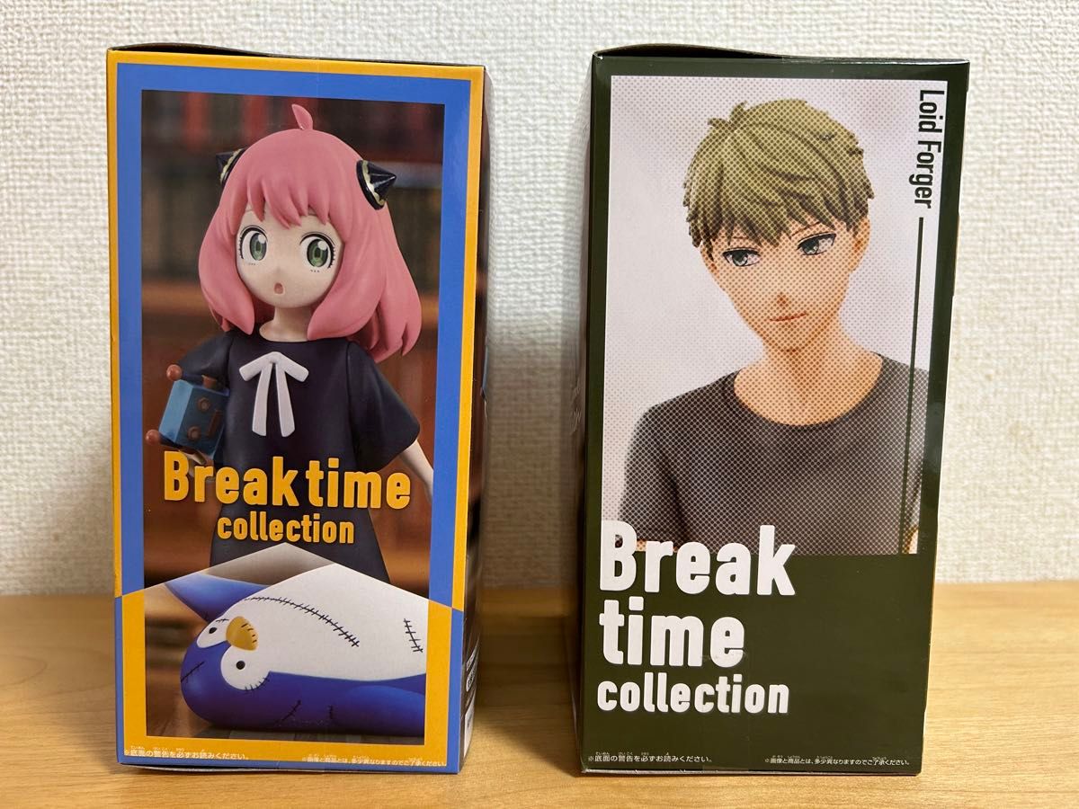 SPY FAMILY Break time collection フィギュア アーニャ フォージャー ロイド 2点セット 