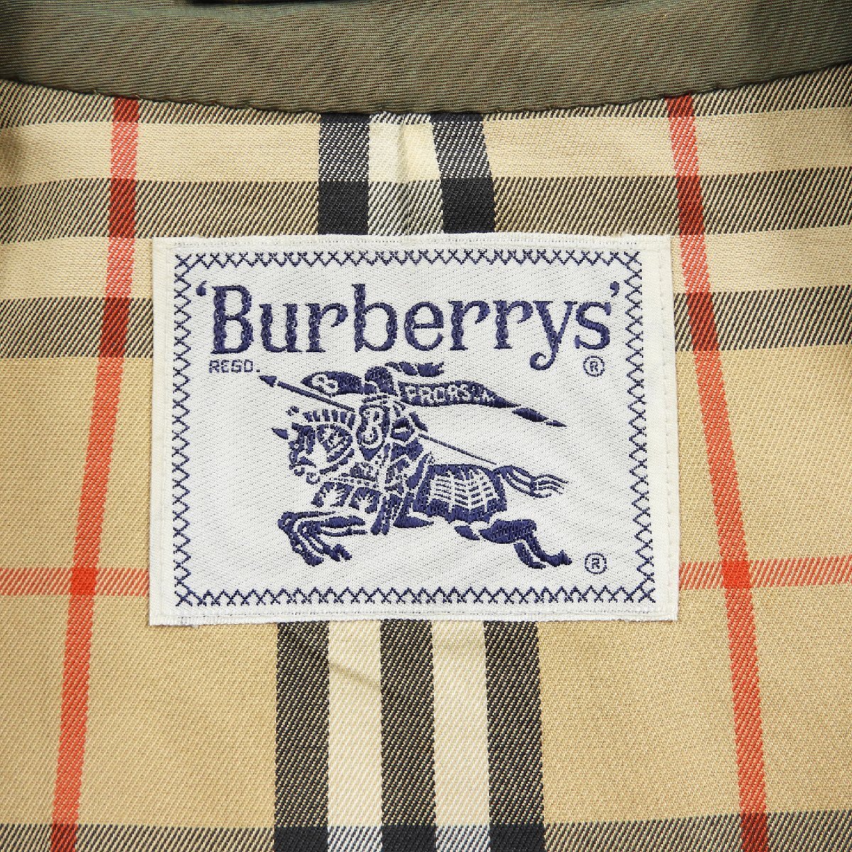 BURBERRY’S バーバリー ステンカラーコート レディース size M #18132 オールド ヴィンテージ 90's バーバリーズ きれいめ ビジネスの画像3