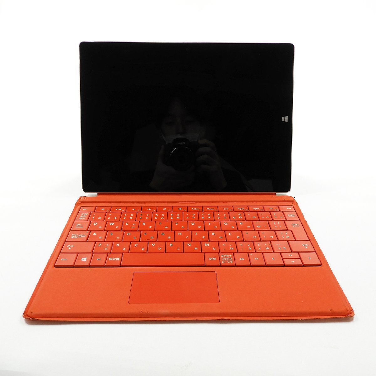 Microsoft Surface 3 128GB 1657 Atom x7-Z8700 1.6GHz 4GB 10.8インチ キーボードカバー付き ジャンク品 #18080 タブレットの画像4