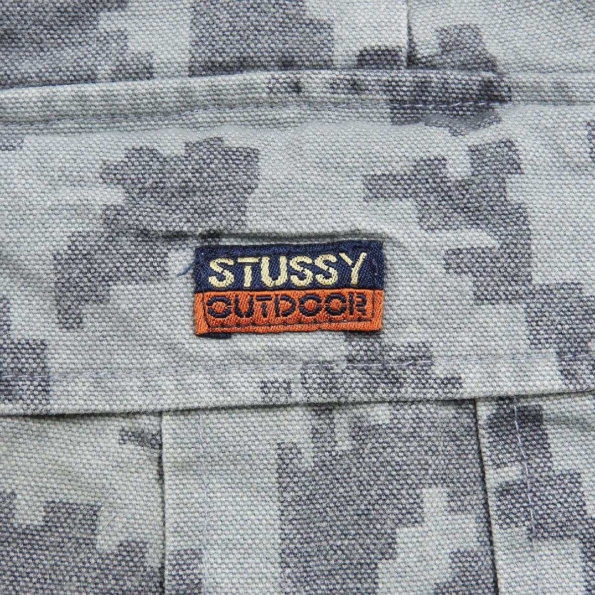 STUSSY ステューシー カーゴショーツ アメリカ製 size 30 #18196 ストリート OUTDOOR アウトドア ショートパンツ カモ 迷彩 USA 米国製の画像4