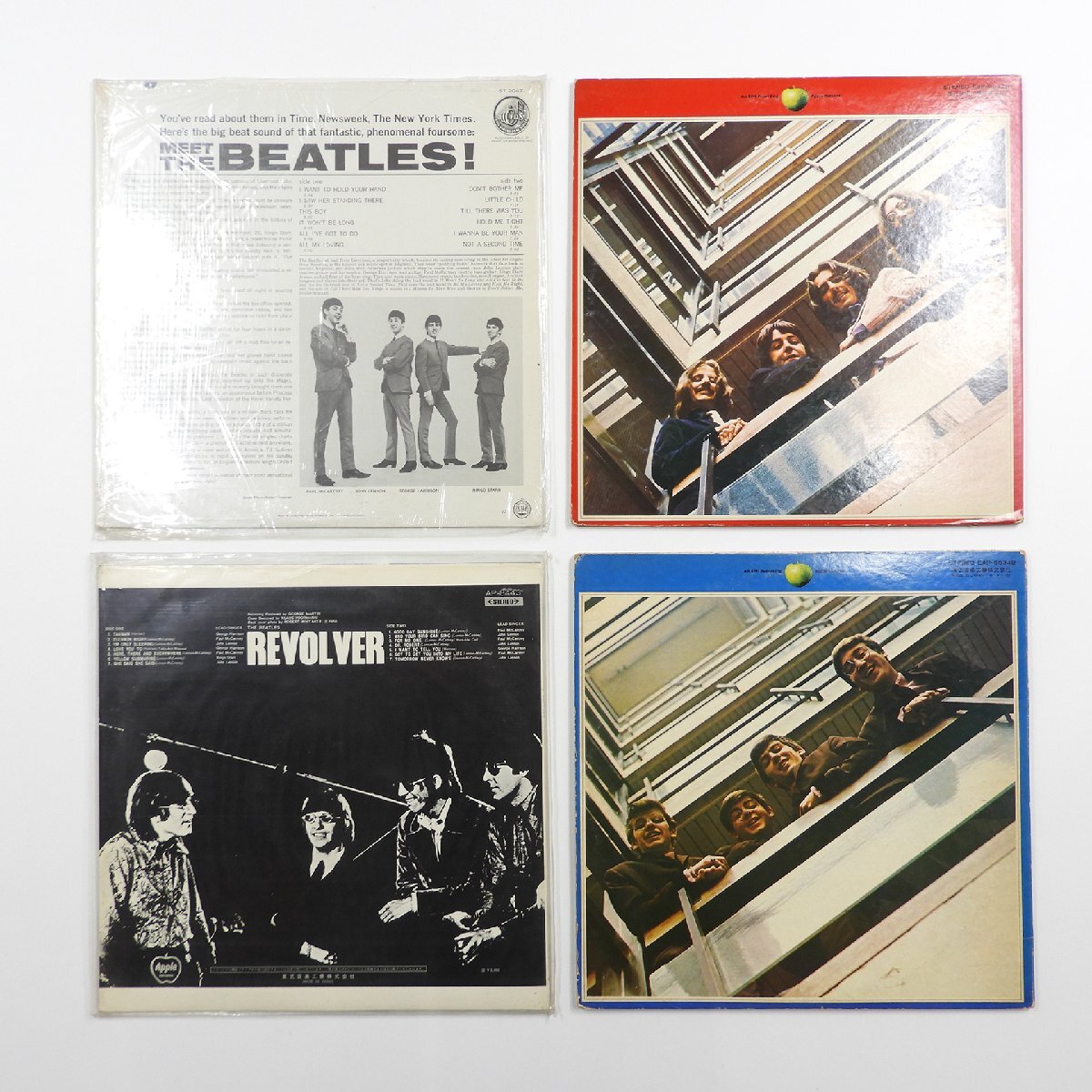 The Beatles ビートルズ レコード 4枚 #18330 趣味 コレクション セット まとめ売り LP MEET THE BEATLES！ REVOLVER 1962-1966 1967-1970の画像2