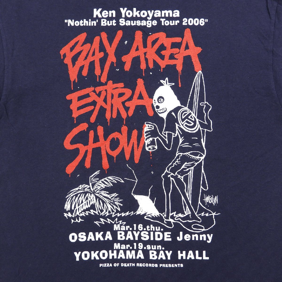 KEN YOKOYAMA 横山 健 Nothin' But Sausage Tour 2006 ツアーTee size S #18699 送料360円 Tシャツ ロック パンク ハイスタ バンド_画像5