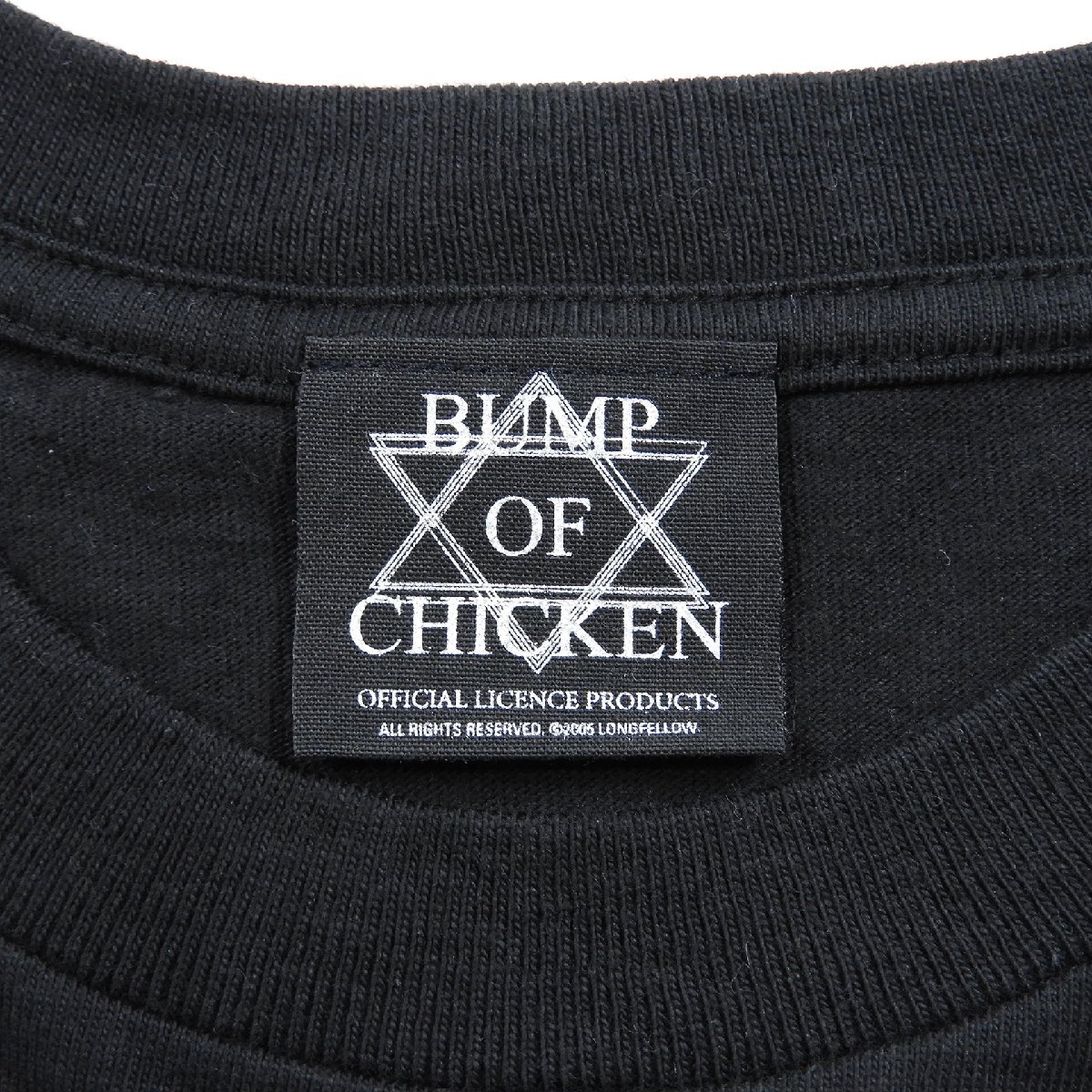 美品 Bump of Chicken バンプオブチキン バンド Tシャツ ブラック #18695 送料360円 パンク ロック Tee 半袖_画像3