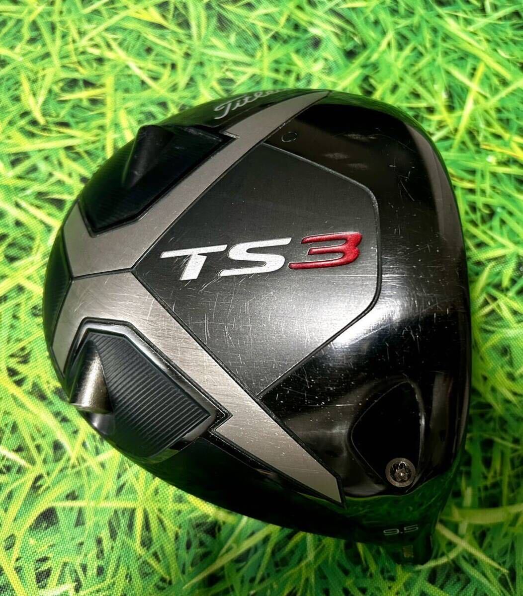 ☆送料無料☆TITLEIST(タイトリスト) TS3 1W 日本仕様 ヘッドのみ☆ロフト：9.5°☆TSi2TSi3TS2TS3915917913910TSR☆の画像2