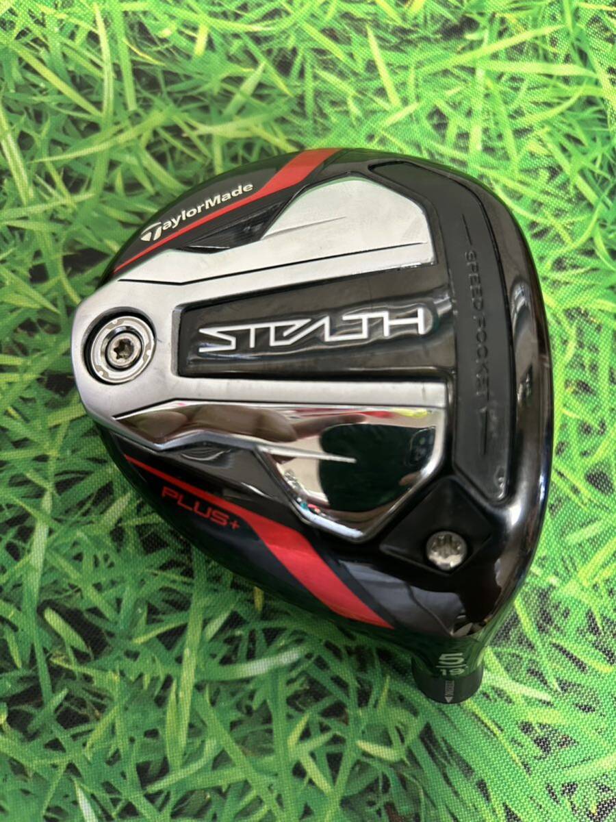 ☆送料無料☆TaylorMade(テーラーメイド)STEALTH PLUS 5W ヘッド・カバー☆ロフト：18°☆STEALTHGLOIREM6M5M4M3M2M1ステルスグローレ☆の画像2