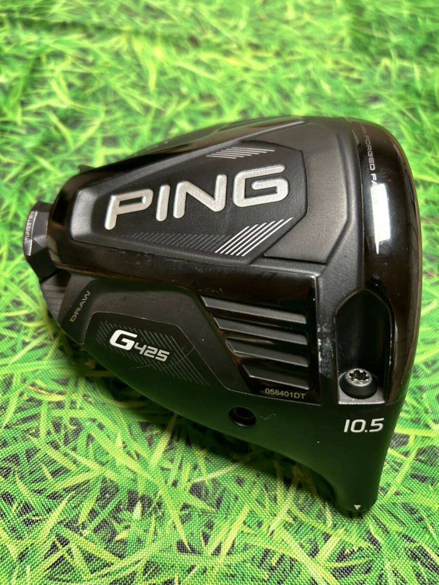 ☆送料無料☆PING(ピン)G425 LST 1W ヘッドのみ☆ロフト：10.5°☆渋野日向子☆G410G425G430☆MAXPLUSSFTLST10K☆の画像2