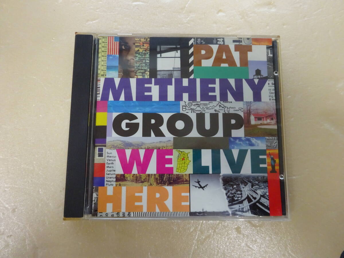 【中古CD】We Live Here／Pat Metheny Groupの画像1