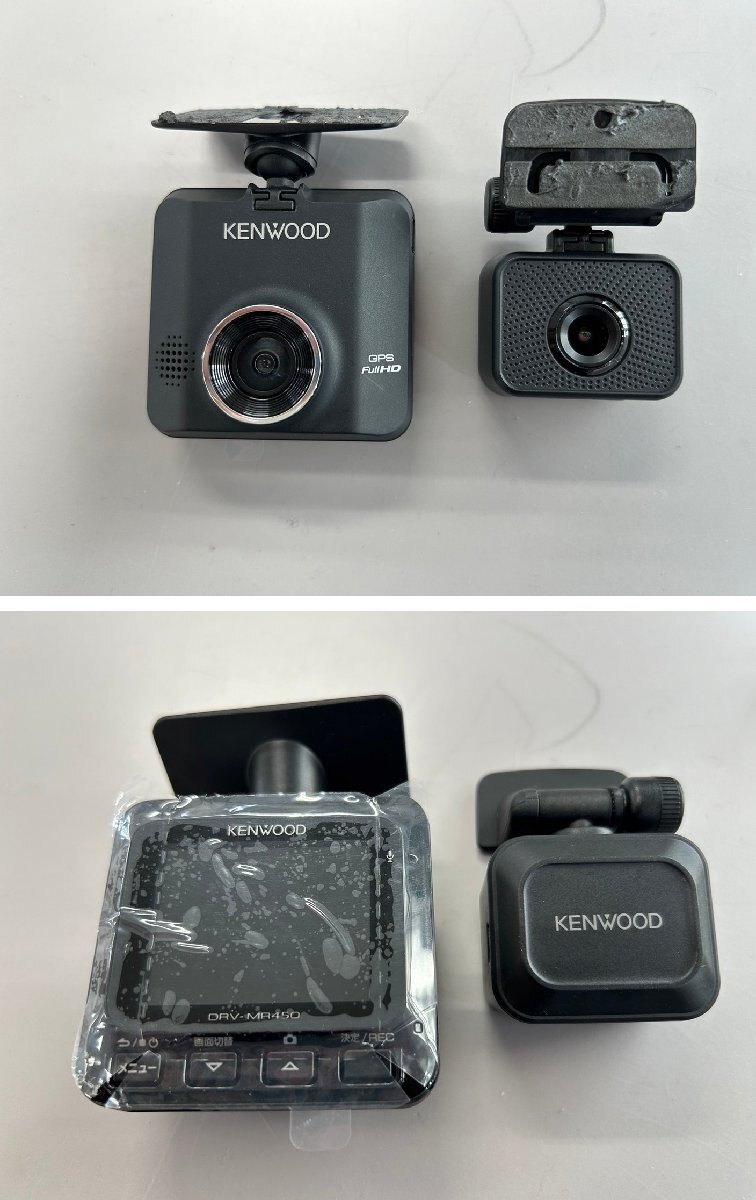 ドライブレコーダー ドラレコ ケンウッド KENWOOD DRV-MR450 前後2カメラ 16GBSDカード付 おまけ付 作動確認済み レターパック520円♪の画像2