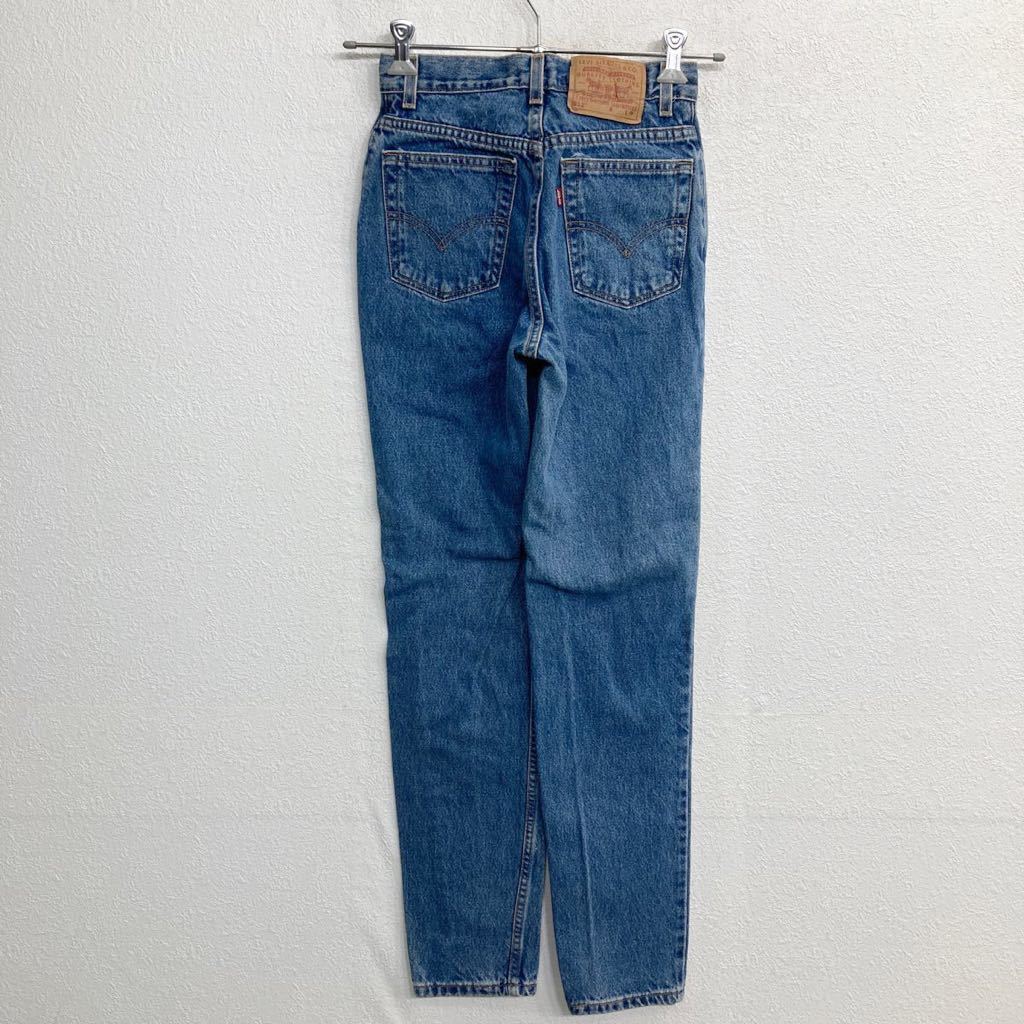 Levi's 512 デニムパンツ W26 リーバイス ジュニアサイズ ブルー コットン USA製 古着卸 アメリカ仕入 2311-603