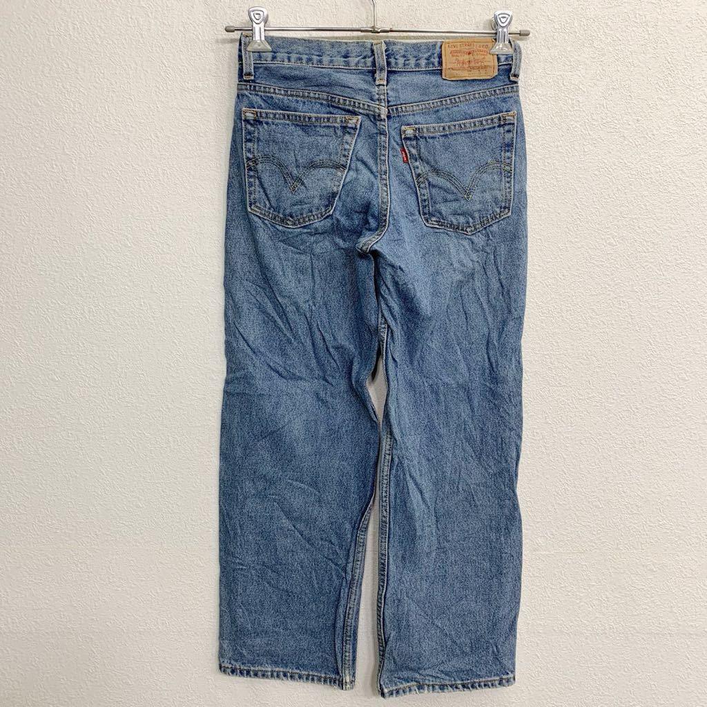 Levi's 550 デニムパンツ W27 リーバイス レディース リラックスフィット ブルー コットン 古着卸 アメリカ仕入 2401-198_画像4