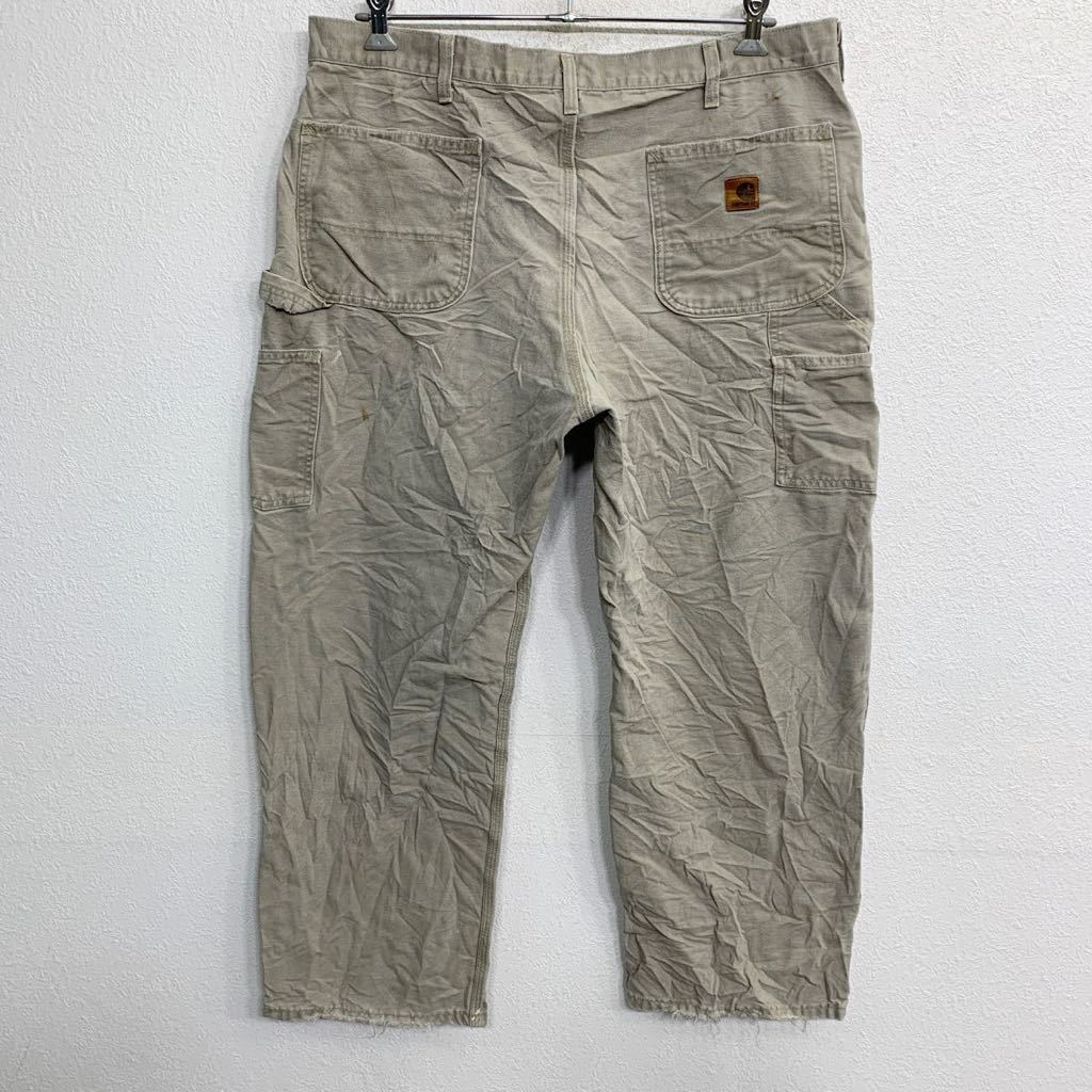 Carhartt рабочие брюки W40 Carhartt painter's pants большой размер серый ju хлопок Mexico производства б/у одежда . America скупка 2401-363