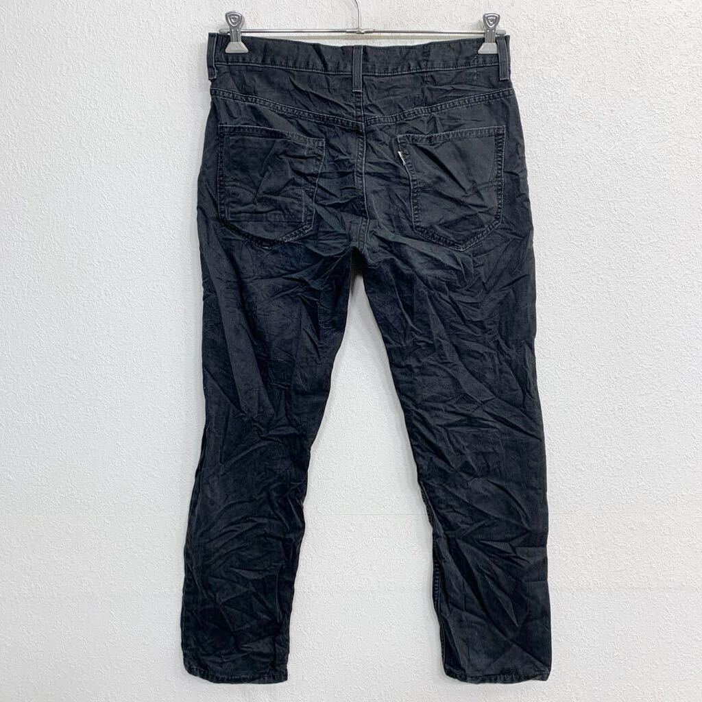 Levi's カラーパンツ W33 リーバイス ブラック コットン 古着卸 アメリカ仕入 2404-229_画像5