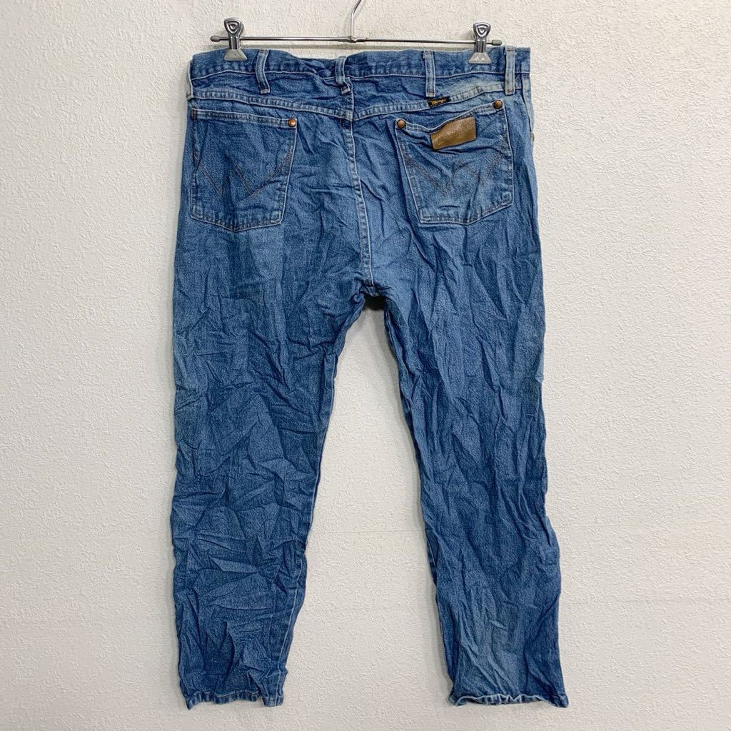 Wrangler カウボーイ ロングパンツ W38 ラングラー 13MWZ ビッグサイズ ブルー コットン メキシコ製 古着卸 アメリカ仕入 2402-571_画像5