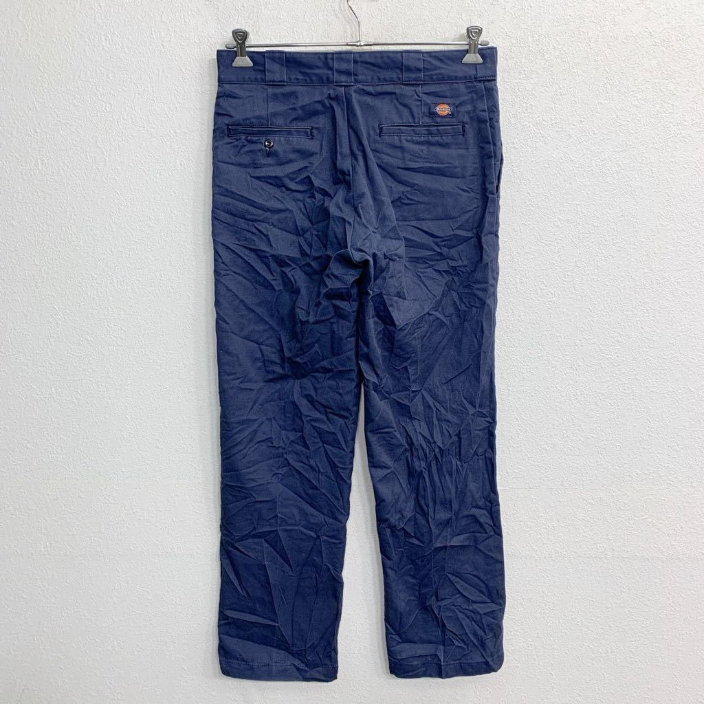 Dickies 874 ワークパンツ W33 ディッキーズ オリジナルフィット ネイビー 古着卸 アメリカ仕入 2402-290_画像4