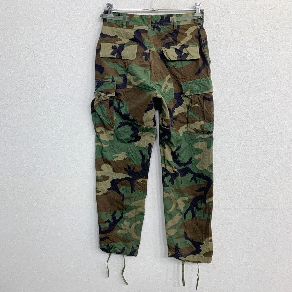  military cargo pants W31 button fly camouflage camouflage old clothes . America buying up 2403-1102