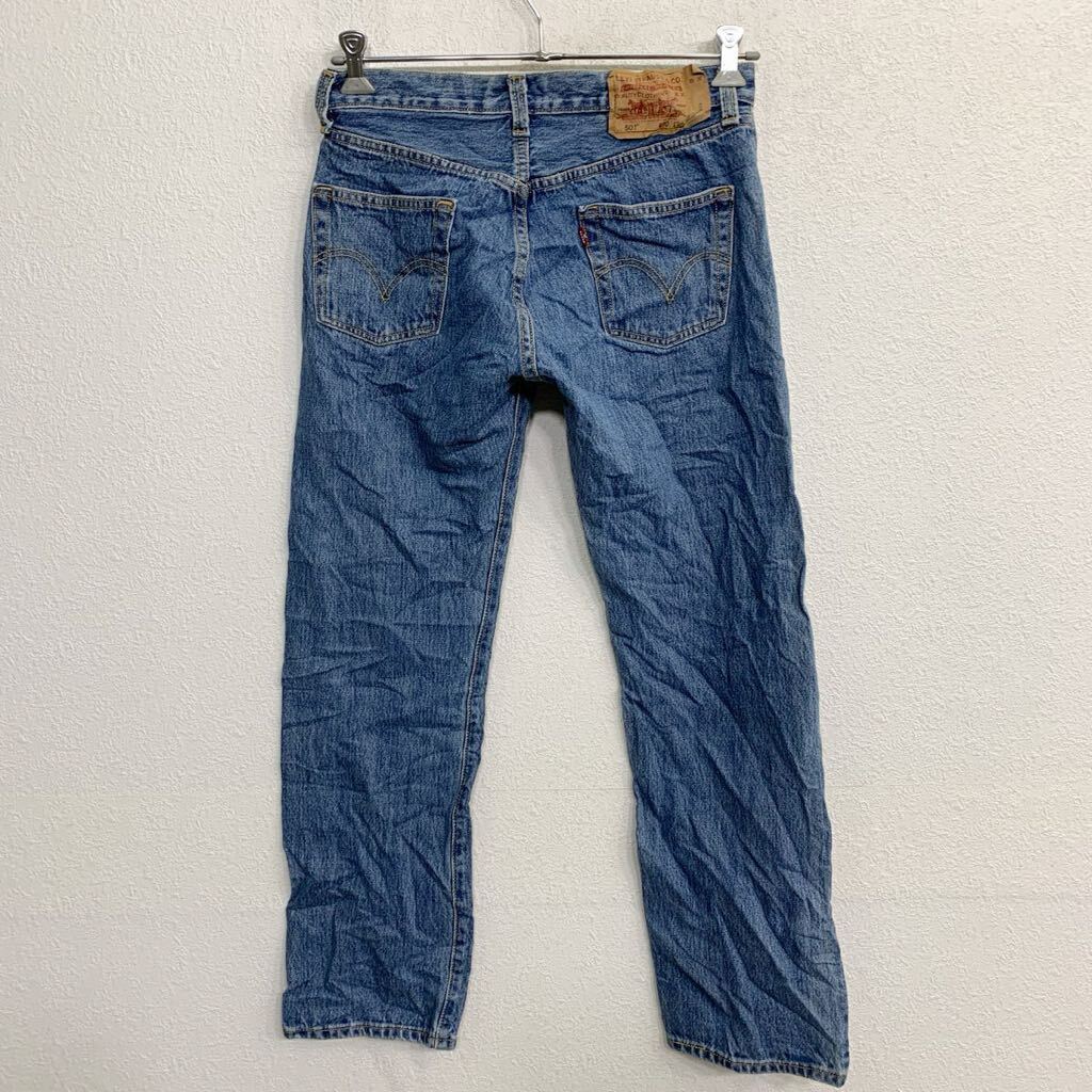 Levi's 501 デニムパンツ W30 リーバイス ボタンフライ ブルー コットン 古着卸 アメリカ仕入 2403-1159_画像4