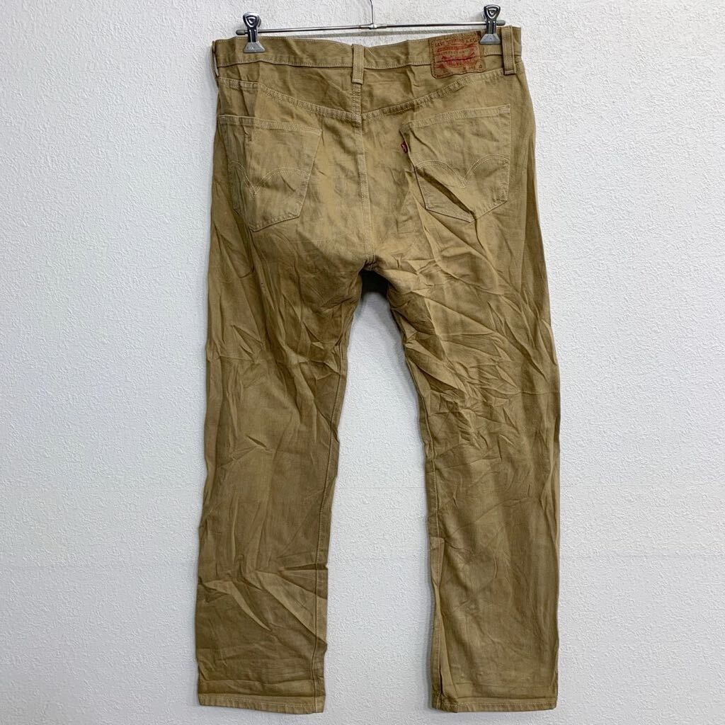 Levi's 501 デニムパンツ W34 リーバイス ボタンフライ ベージュ コットン 古着卸 アメリカ仕入 2403-742_画像4