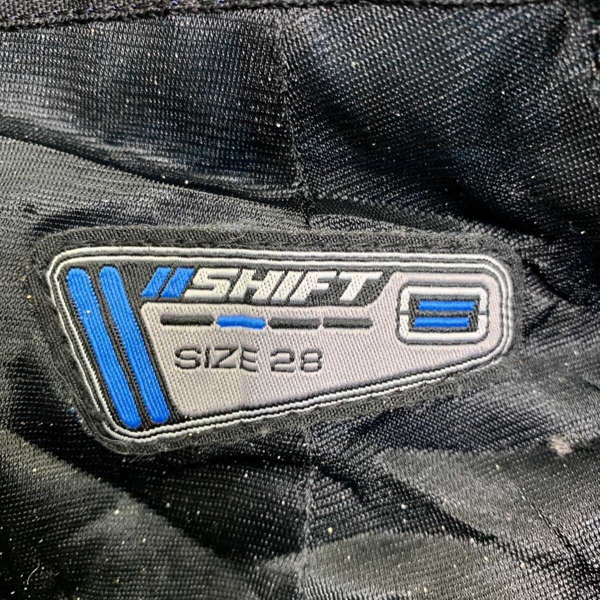 中古 古着 SHIFT モトクロスパンツ W28 シフト ジュニアサイズ ブラック ブルー 古着卸 アメリカ仕入 2404-34_画像7