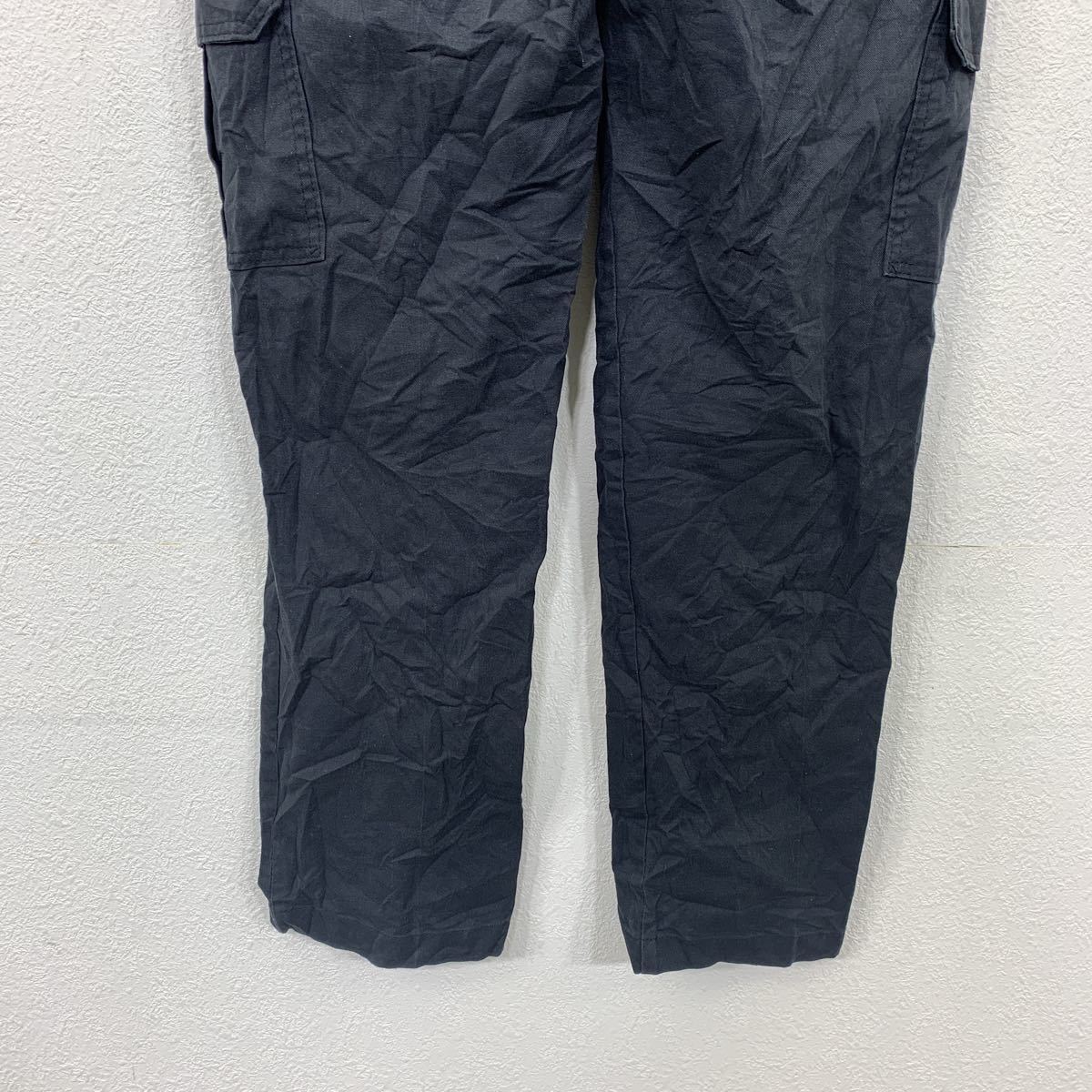 Dickies ワーク・ペインターパンツ W34 ディッキーズ ブラック カーゴ 古着卸 アメリカ仕入 2309-1128_画像7