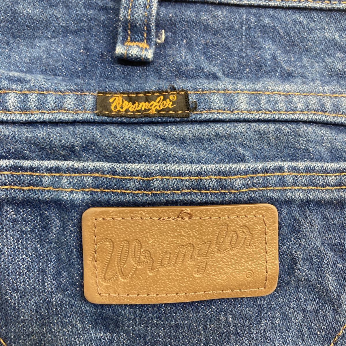 Wrangler カウボーイ ロングパンツ W30 ラングラー 938PWD ブルー コットン メキシコ製 古着卸 アメリカ仕入 2309-1217_画像7