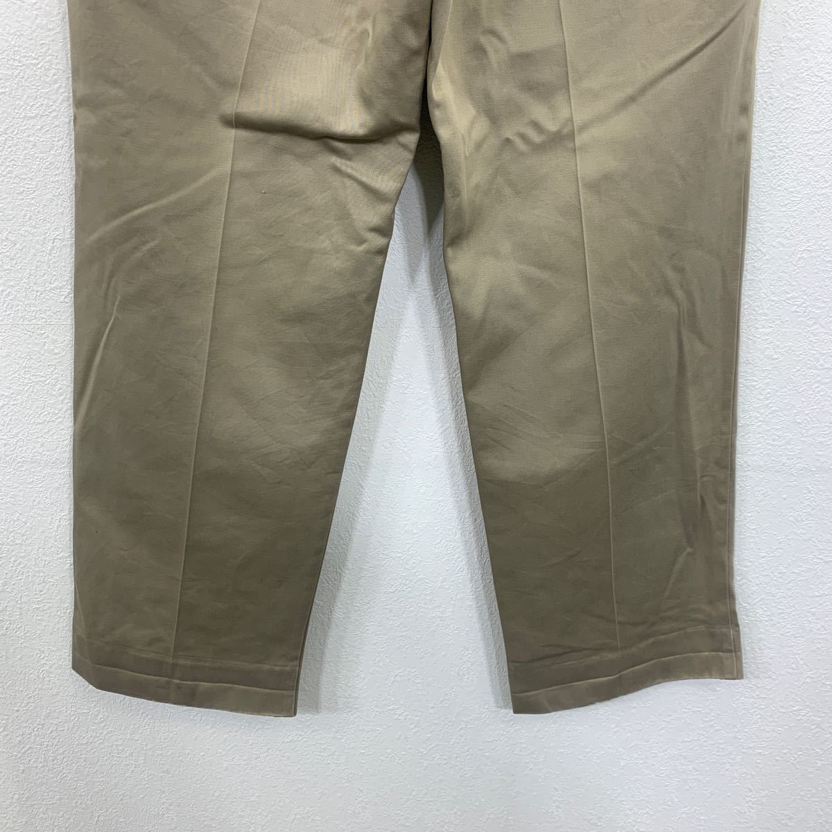 DOCKERS スラックスパンツ W40 ドッカーズ ベージュ ビッグサイズ コットン 古着卸 アメリカ仕入 2311-762_画像6