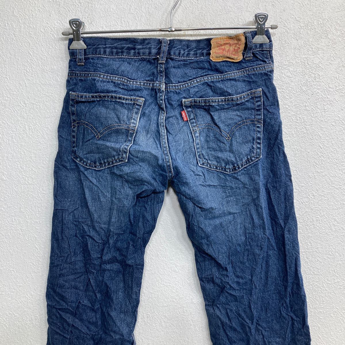 Levi's 505 デニムパンツ W28 リーバイス レギュラー レディース インディゴ 古着卸 アメリカ仕入 2311-273_画像5