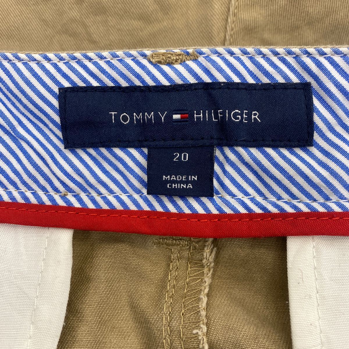 TOMMY HILFIGER брюки-чинос W32 Tommy Hilfiger хлопок женский бежевый б/у одежда . America скупка 2311-1302