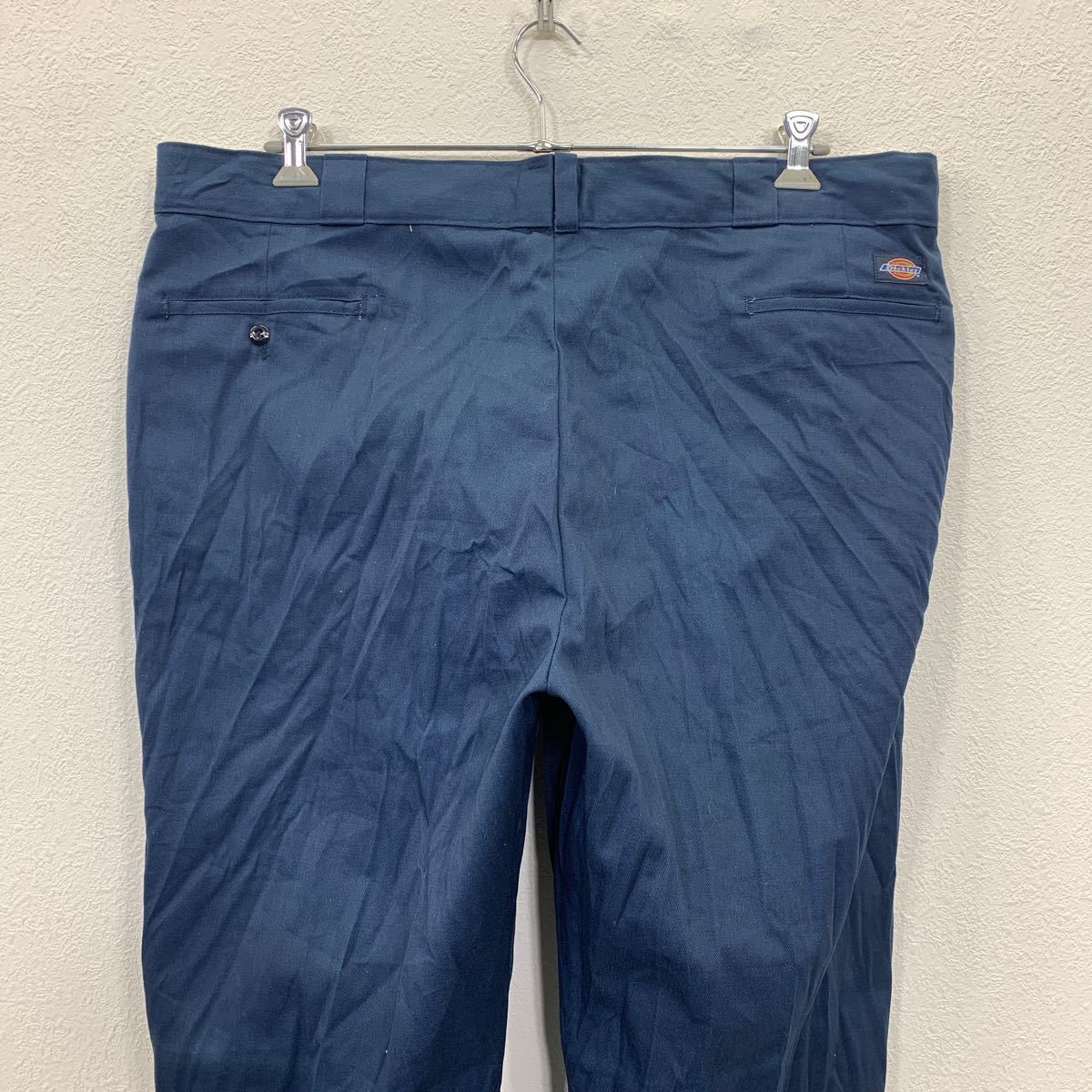 Dickies ワーク・ペインターパンツ W44 ディッキーズ ネイビー ビッグサイズ TALONジップ 古着卸 アメリカ仕入 2311-216_画像5