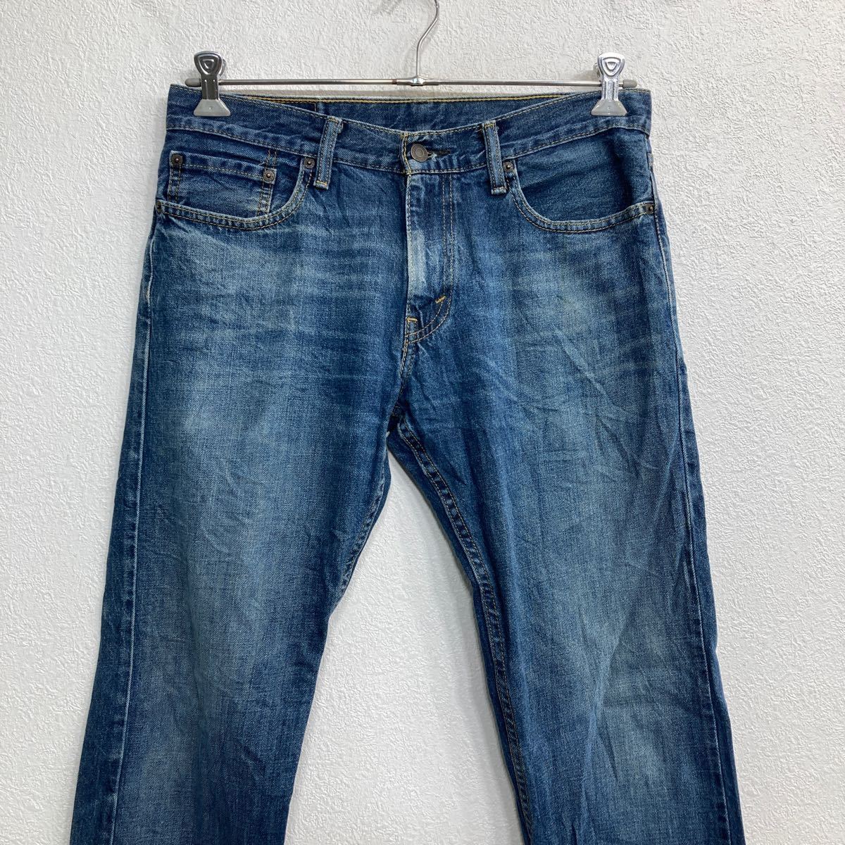 Levi's 514 デニムパンツ W32 リーバイス スリムストレート インディゴ コットン メキシコ製 古着卸 アメリカ仕入 2311-946_画像2