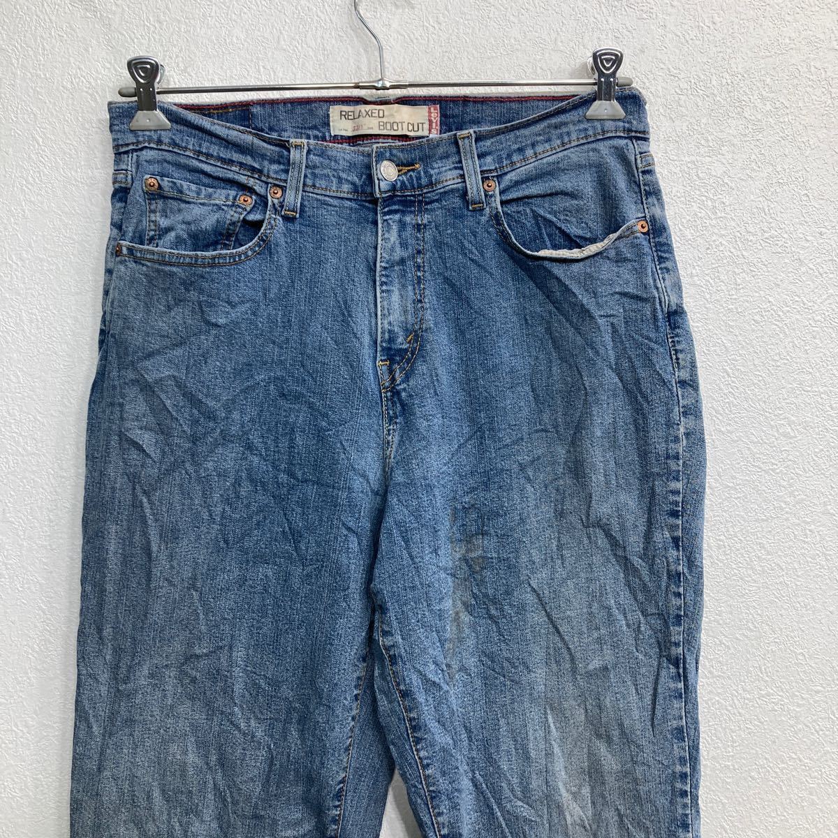 Levi's 550 デニムパンツ W33 リーバイス リラックスブーツカット レディース ブルー 古着卸 アメリカ仕入 2311-699_画像2