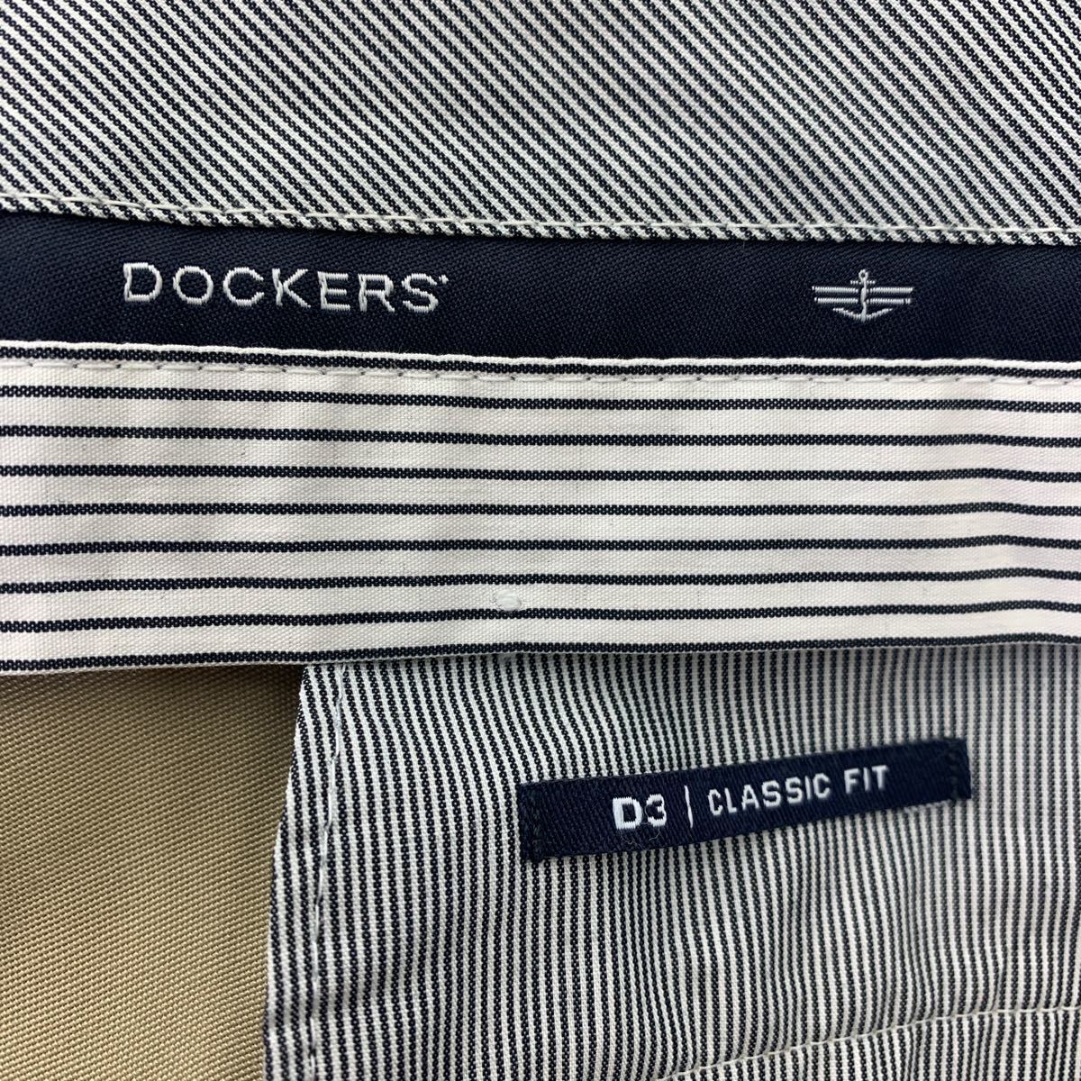 DOCKERS チノパンツ W48 ドッカーズ ベージュ ビッグサイズ クラシックフィット 古着卸 アメリカ仕入 2311-483_画像9