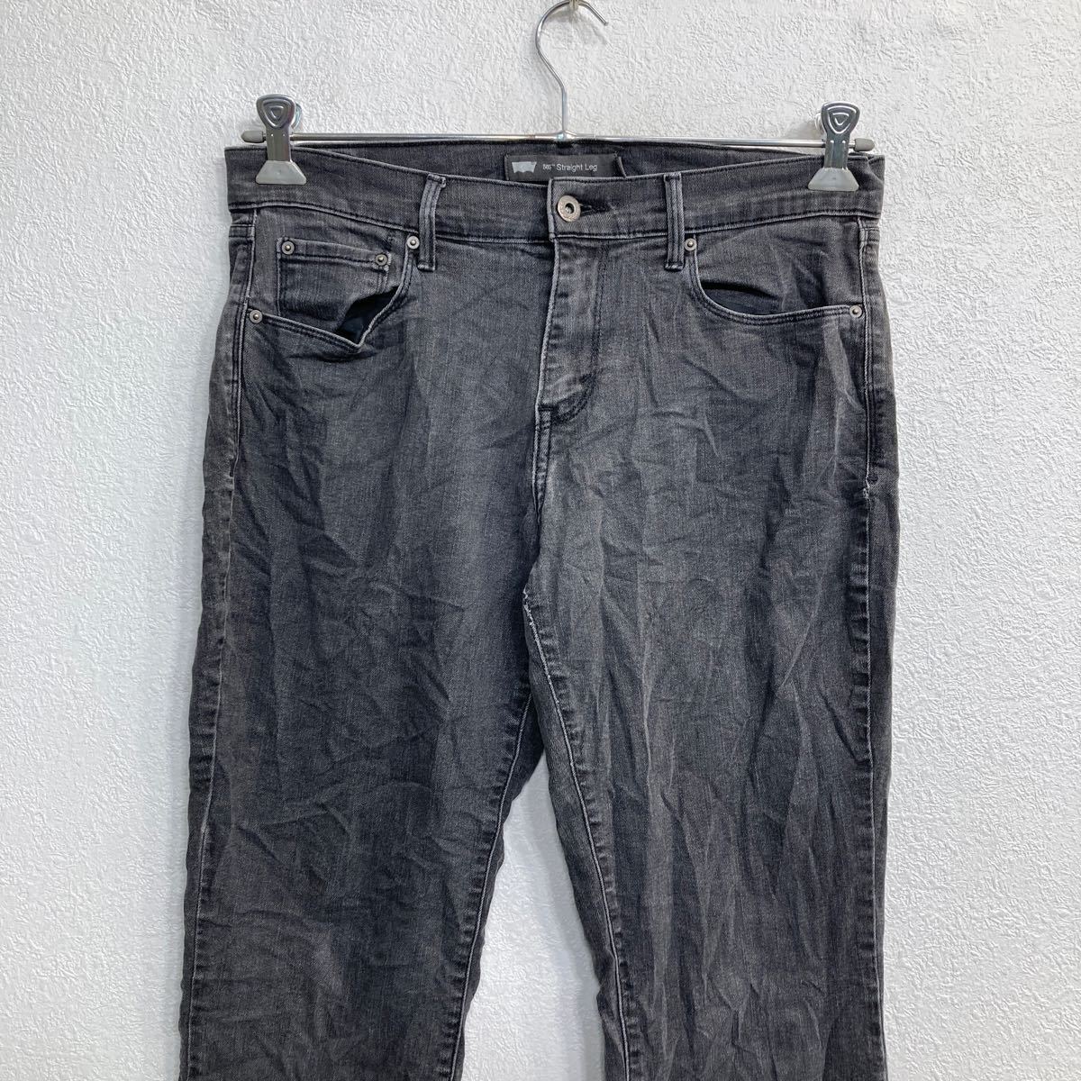 Levi's 505 デニムパンツ W29 リーバイス レディース ストレートレグ グレー 古着卸 アメリカ仕入 2311-124_画像2