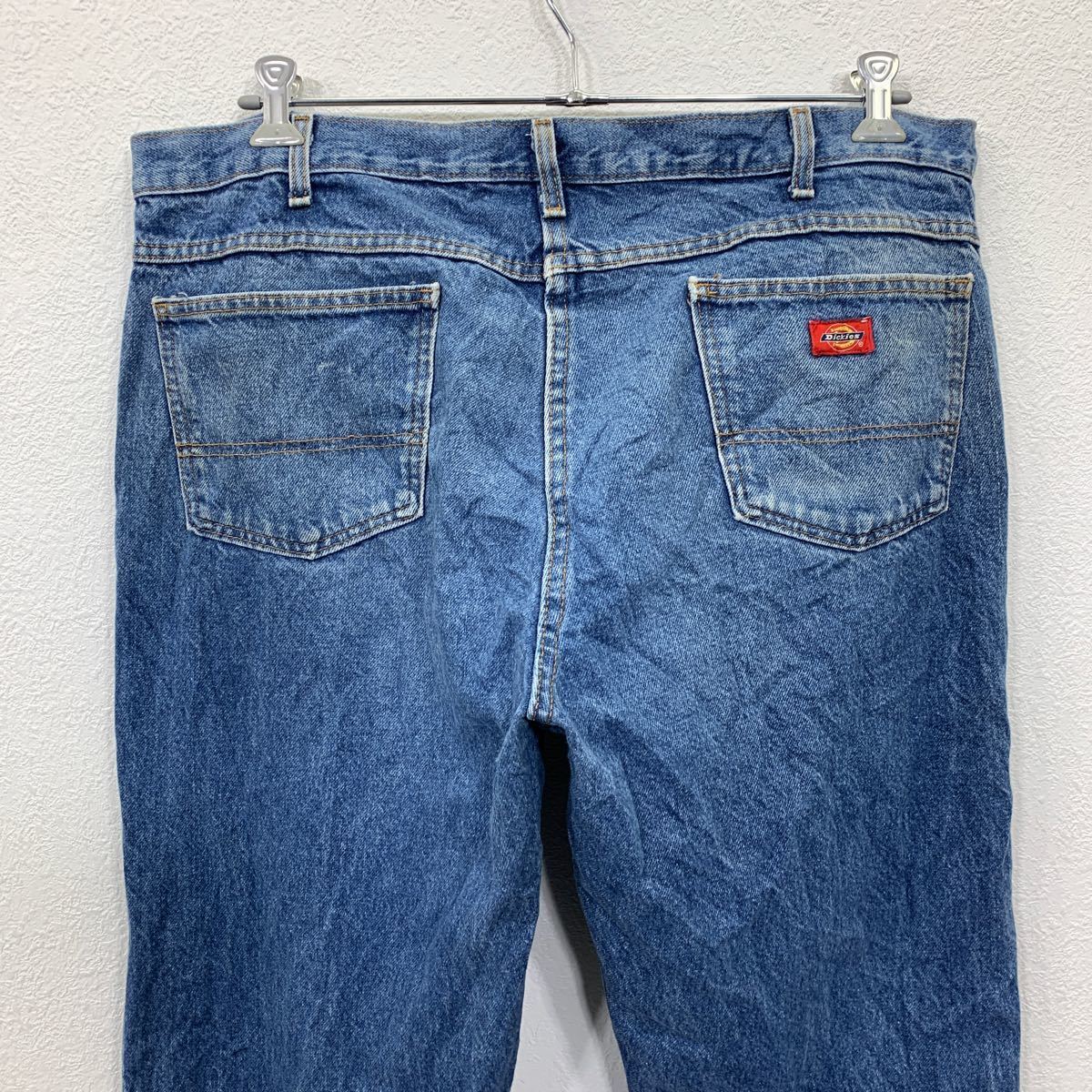 Dickies デニムパンツ W40 ディッキーズ ブルー ビッグサイズ ワーク 古着卸 アメリカ仕入 2311-1251_画像6