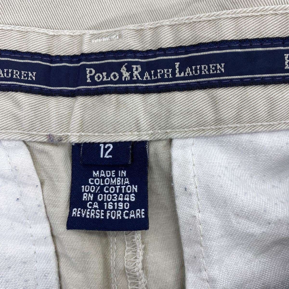 Polo Ralph Lauren chino pants W27 Polo Ralph Lauren cotton lady's old clothes . America buying up 2311-418