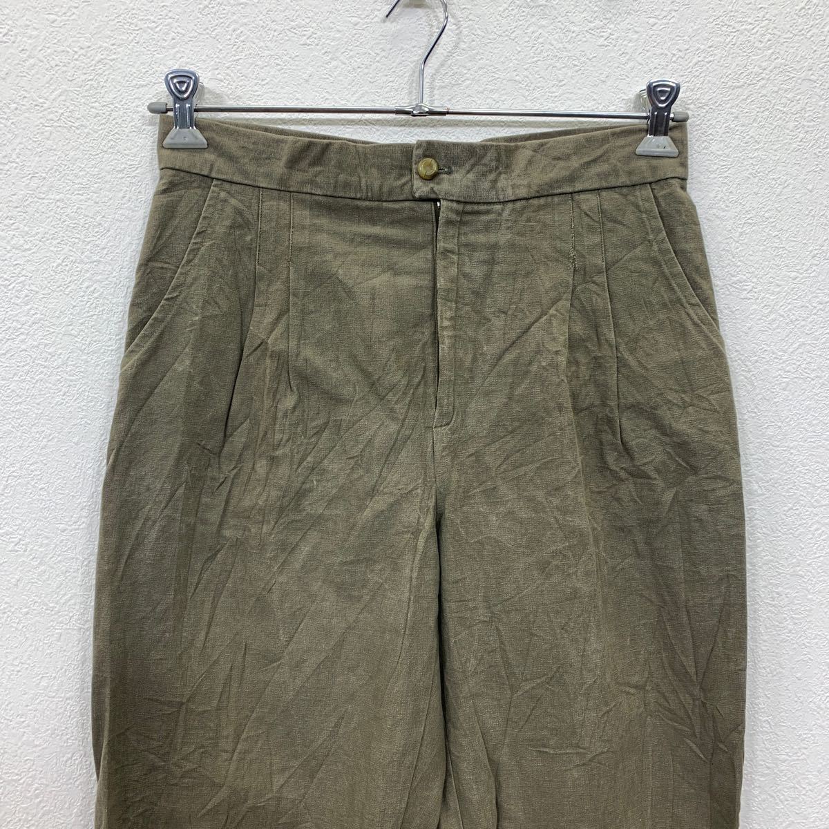 チノパンツ W30 カーキグリーン 古着卸 アメリカ仕入 2311-548_画像2