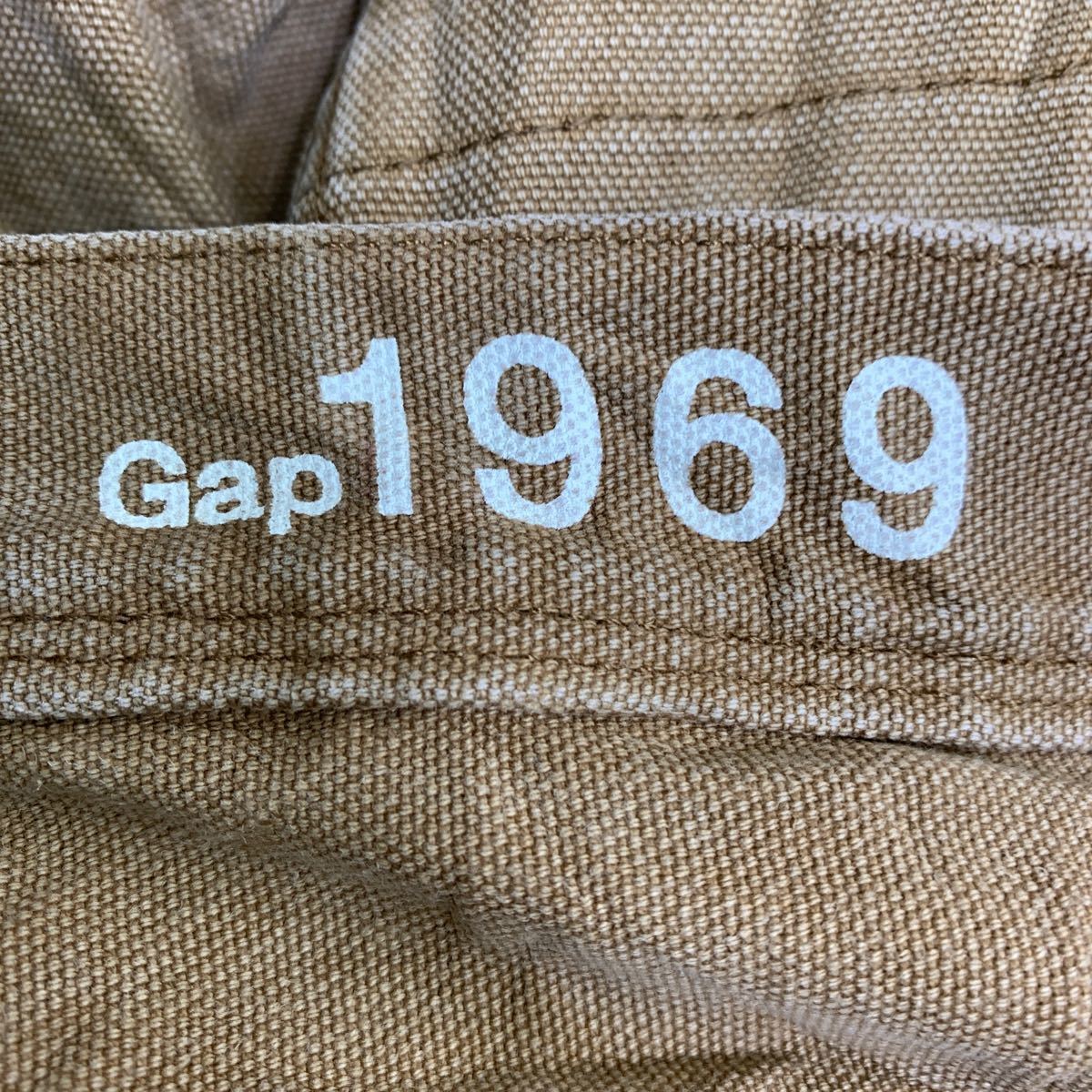 Gap ワークパンツ W32 ギャップ スリム ブラウン コットン 古着卸 アメリカ仕入 2312-1214_画像9