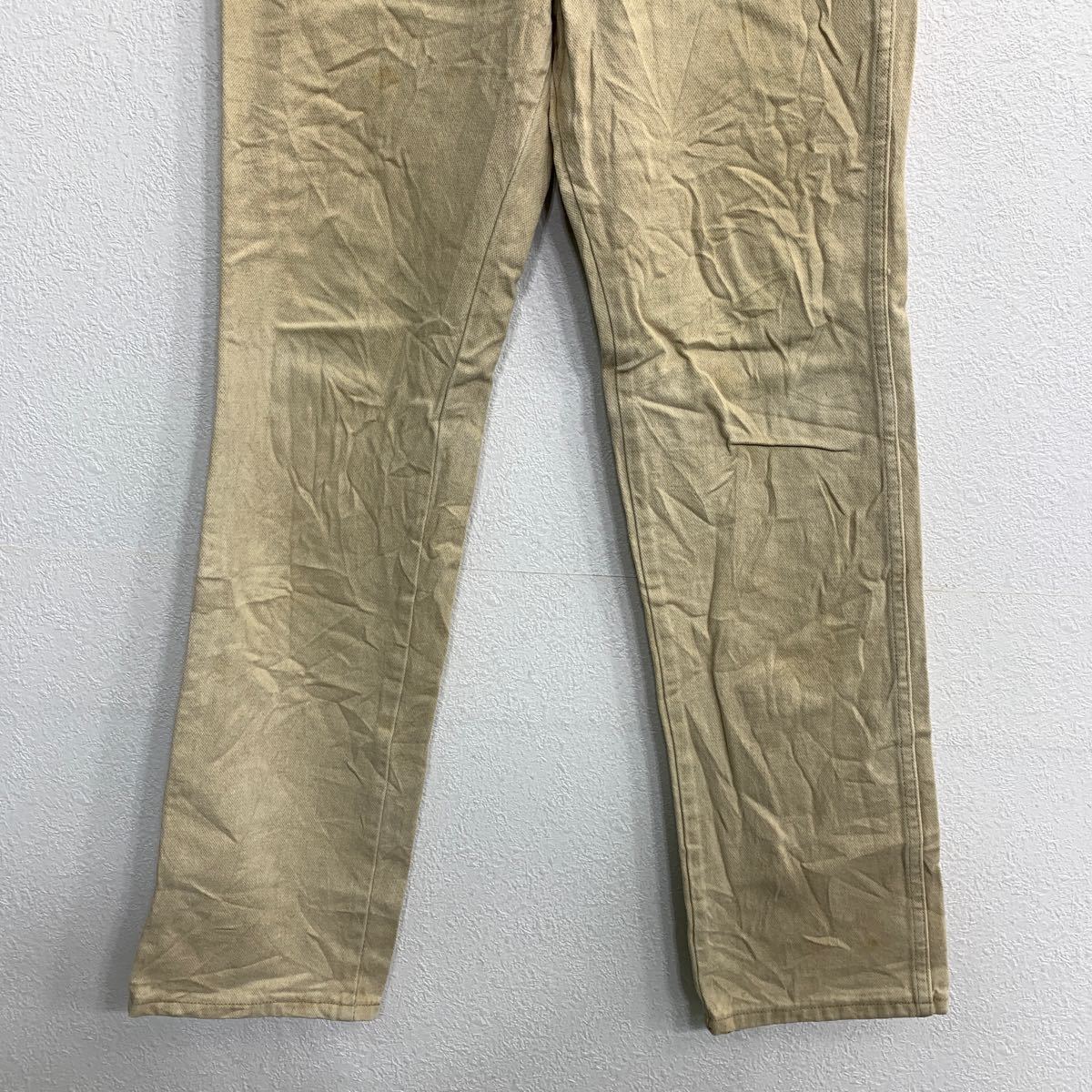 Wrangler カウボーイ ロングパンツ W30 ラングラー 936TAN ベージュ コットン メキシコ製 古着卸 アメリカ仕入 2312-240_画像3