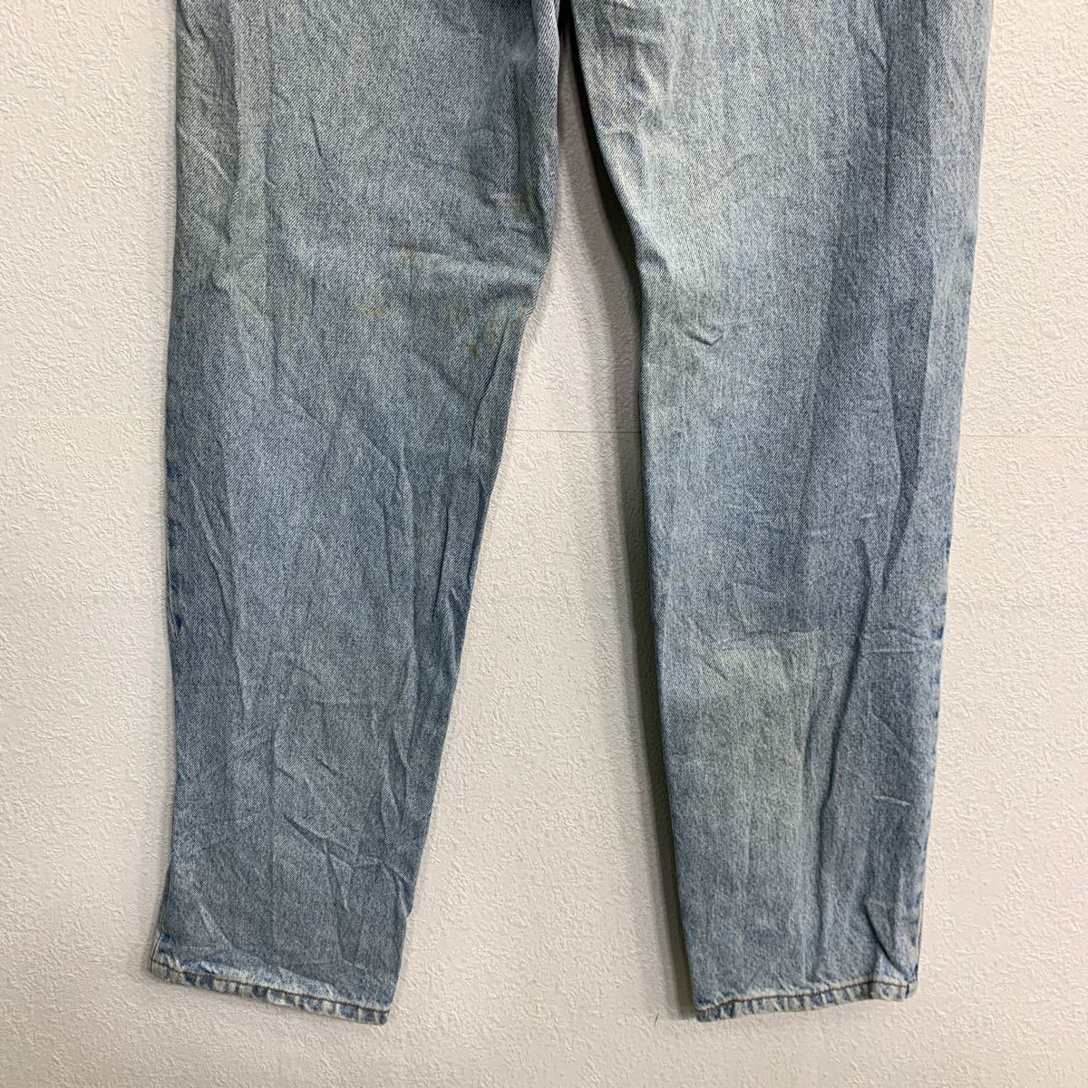 Levi's 550 デニムパンツ W33 リーバイス リラックスフィット オレンジタブ ライトブルー コットン 古着卸 アメリカ仕入 2312-516_画像7