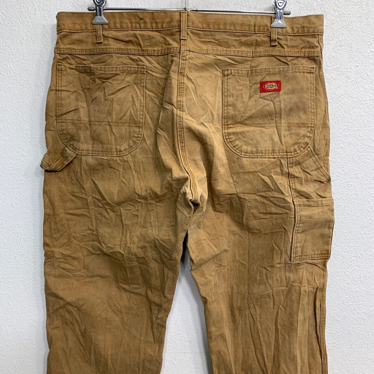 Dickies ワークパンツ W40 ディッキーズ ペインターパンツ ビッグサイズ ブラウン コットン 古着卸 アメリカ仕入 2312-1101_画像7