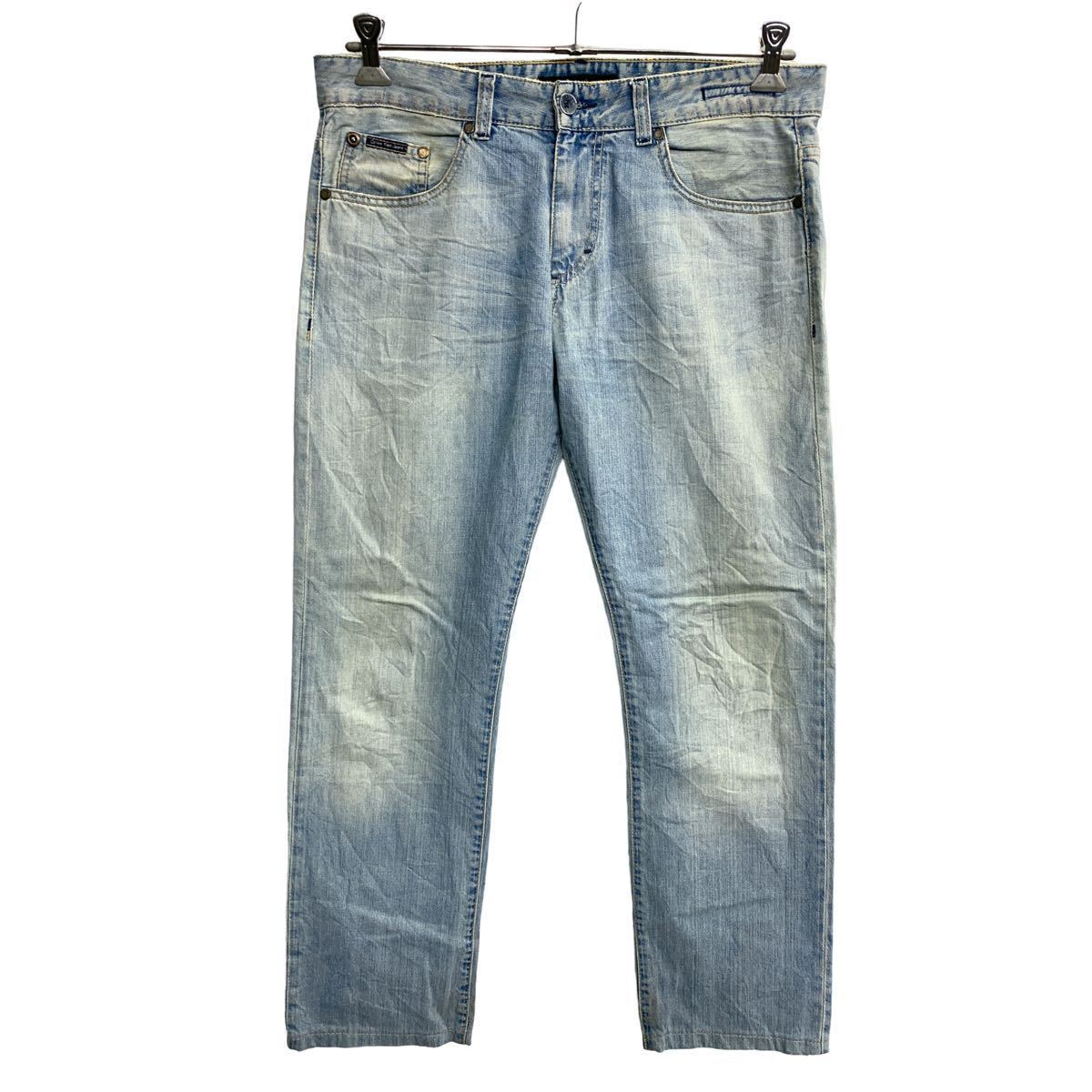 Calvin Klein Jeans デニムパンツ W30 カルバンクラインジーンズ ライトブルー コットン 古着卸 アメリカ仕入 2312-44_画像1