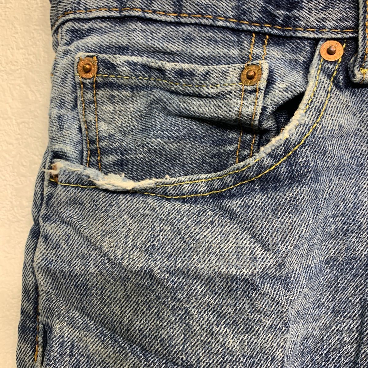 Levi's 505 デニムパンツ W33 リーバイス レギュラーフィット ブルー 古着卸 アメリカ仕入 2401-913_画像5