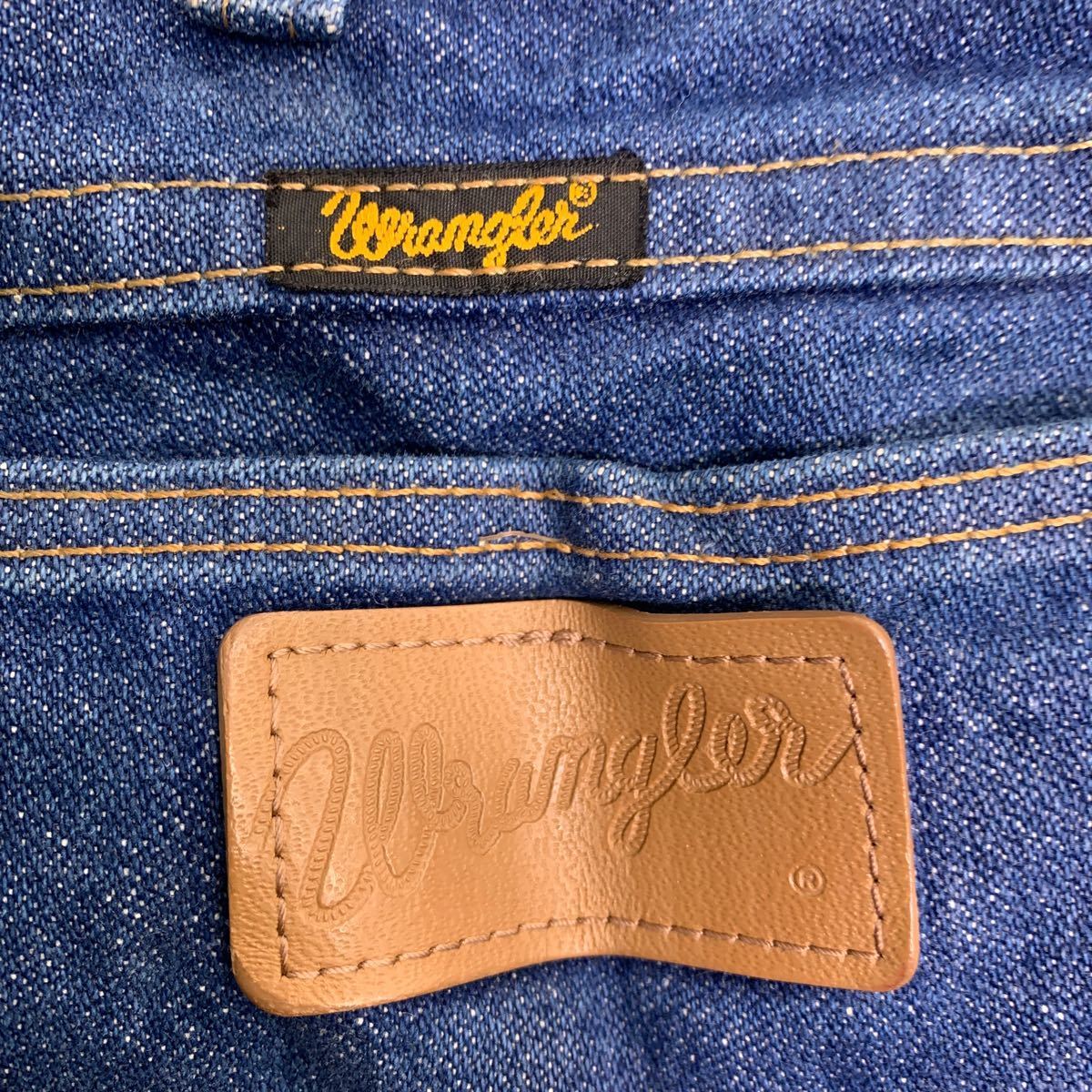 Wrangler カウボーイ ロングパンツ W38 ラングラー 13MWZ インディゴ コットン メキシコ製 古着卸 アメリカ仕入 2401-566_画像9