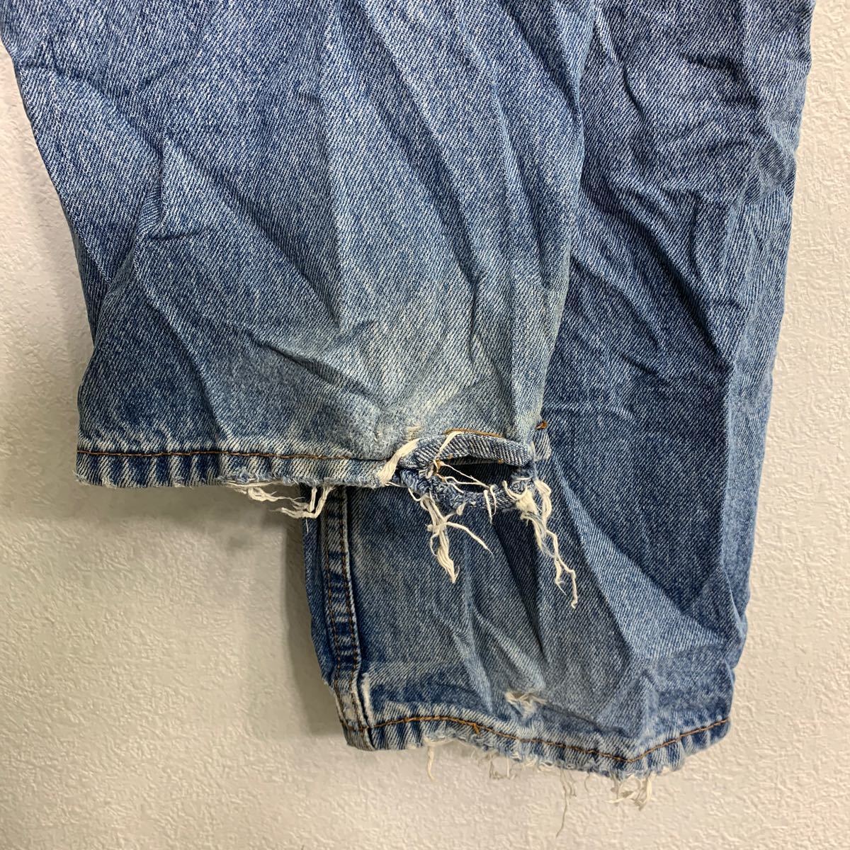 Levi's 550 デニムパンツ W36 リーバイス リラックスフィット ビッグサイズ ブルー コットン 古着卸 アメリカ仕入 2401-880_画像9