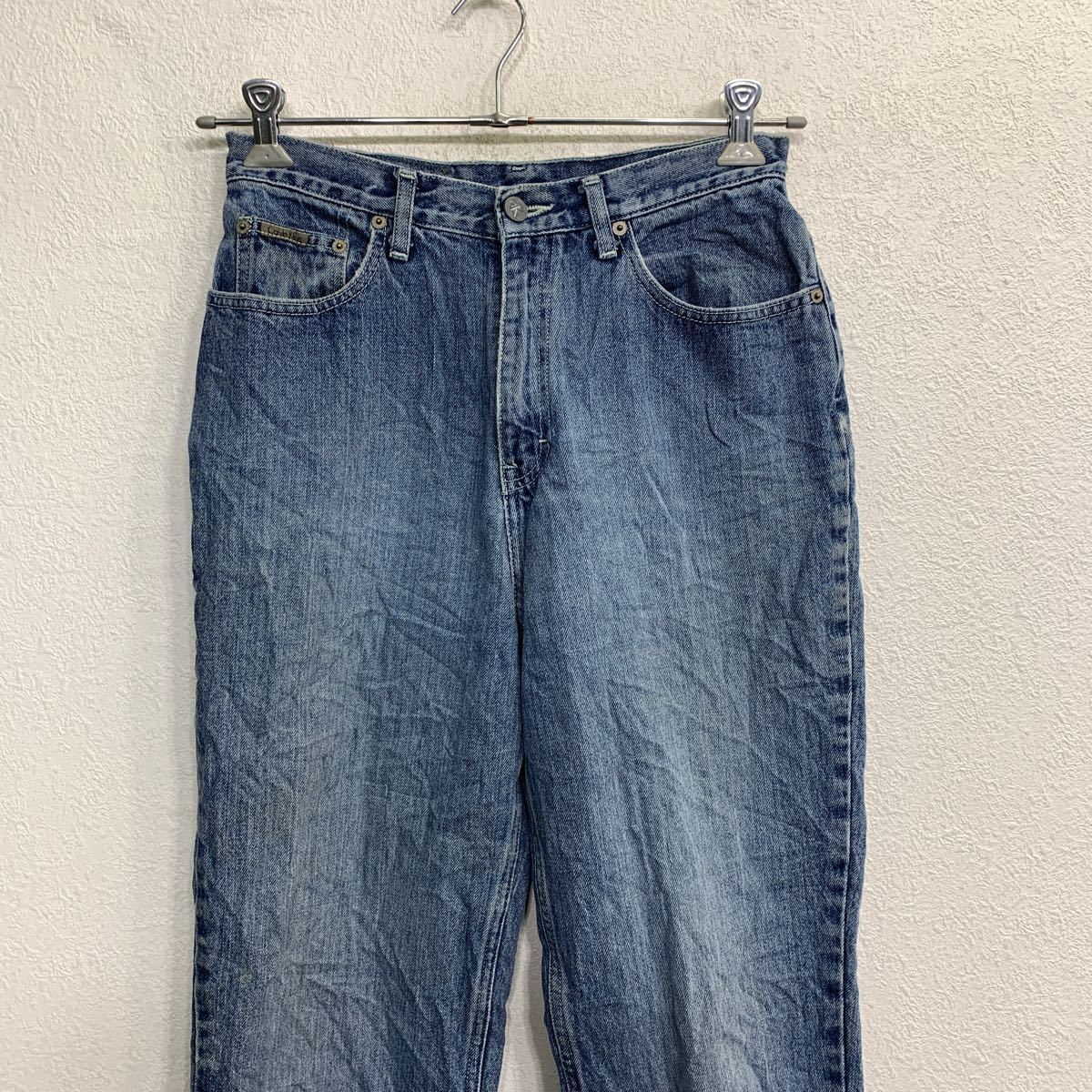 Calvin Klein デニムパンツ W29 カルバンクライン レディース ブルー コットン メキシコ製 古着卸 アメリカ仕入 2401-338_画像2